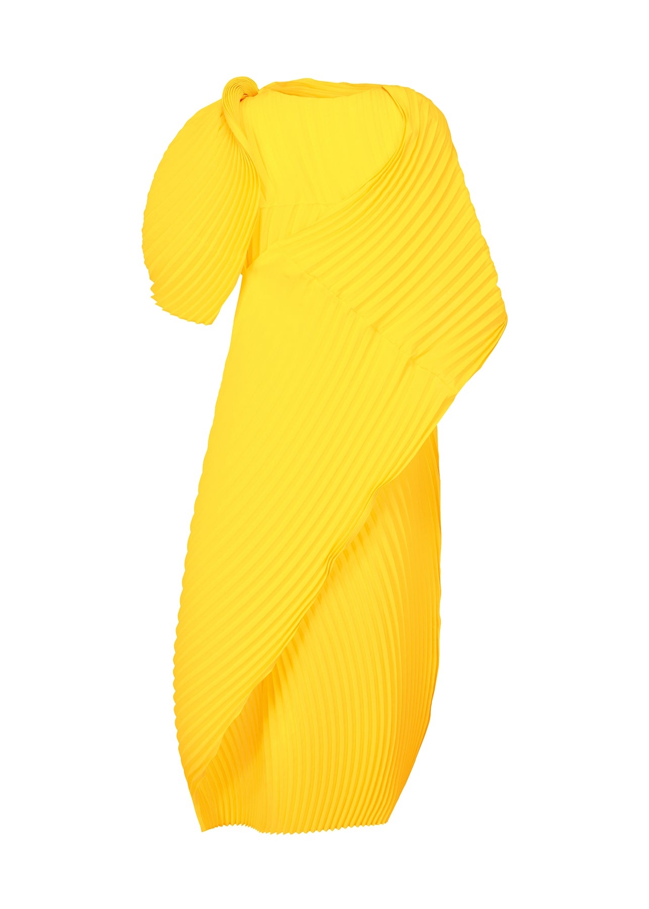 WRAPPED PLEATS DRESS - 1
