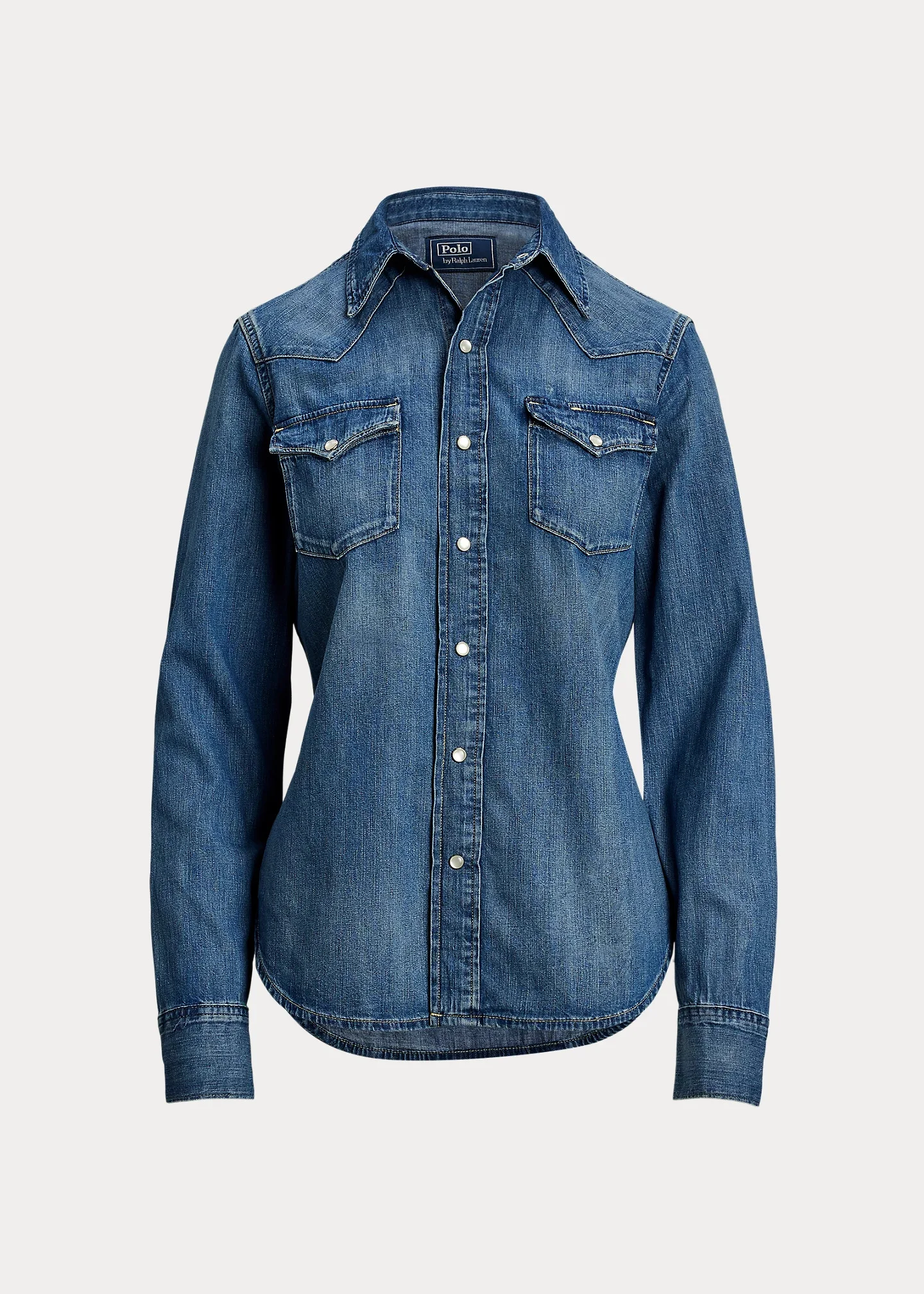 Denim Western Shirt - 1