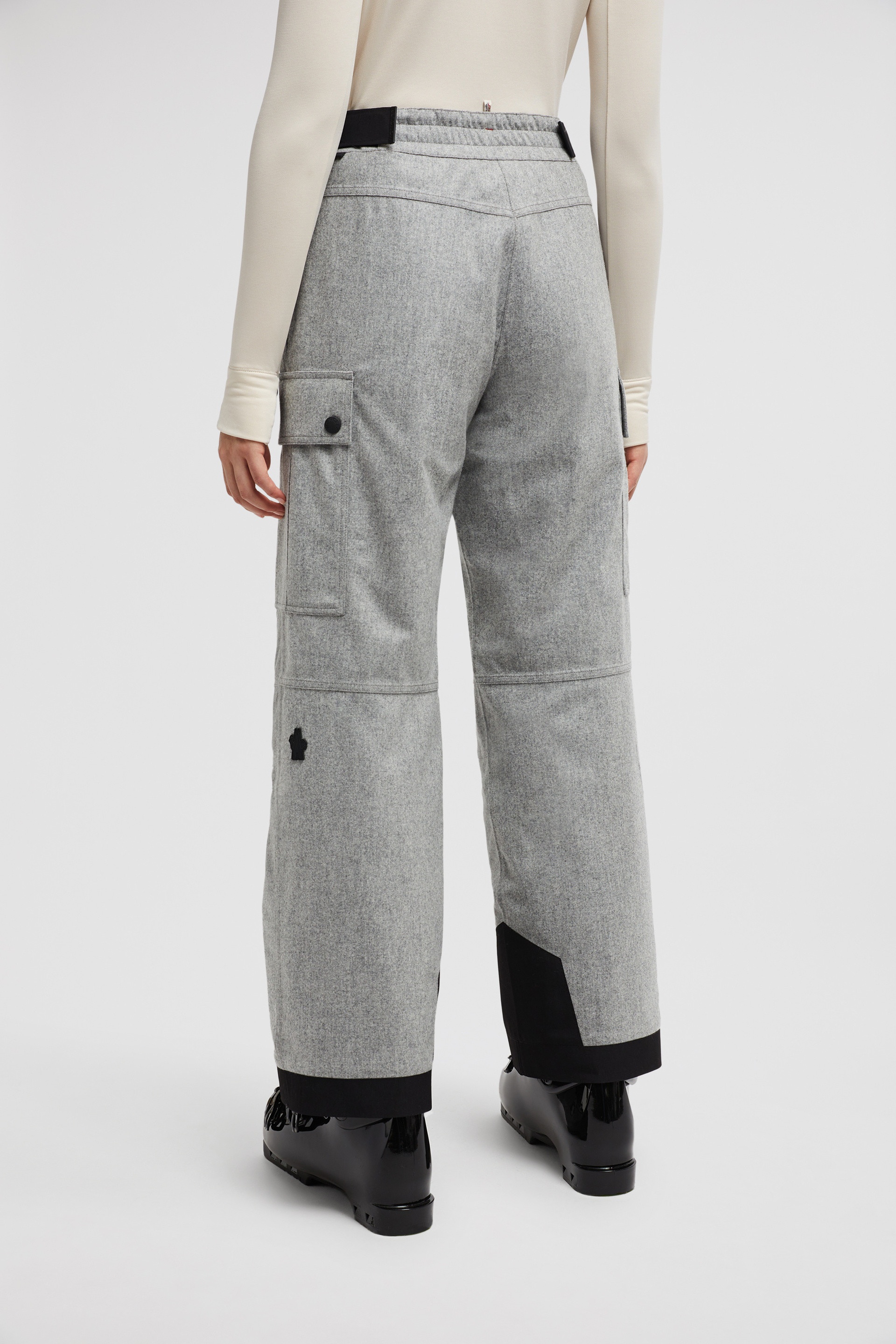 Padded Technical Wool Ski Pants - 5