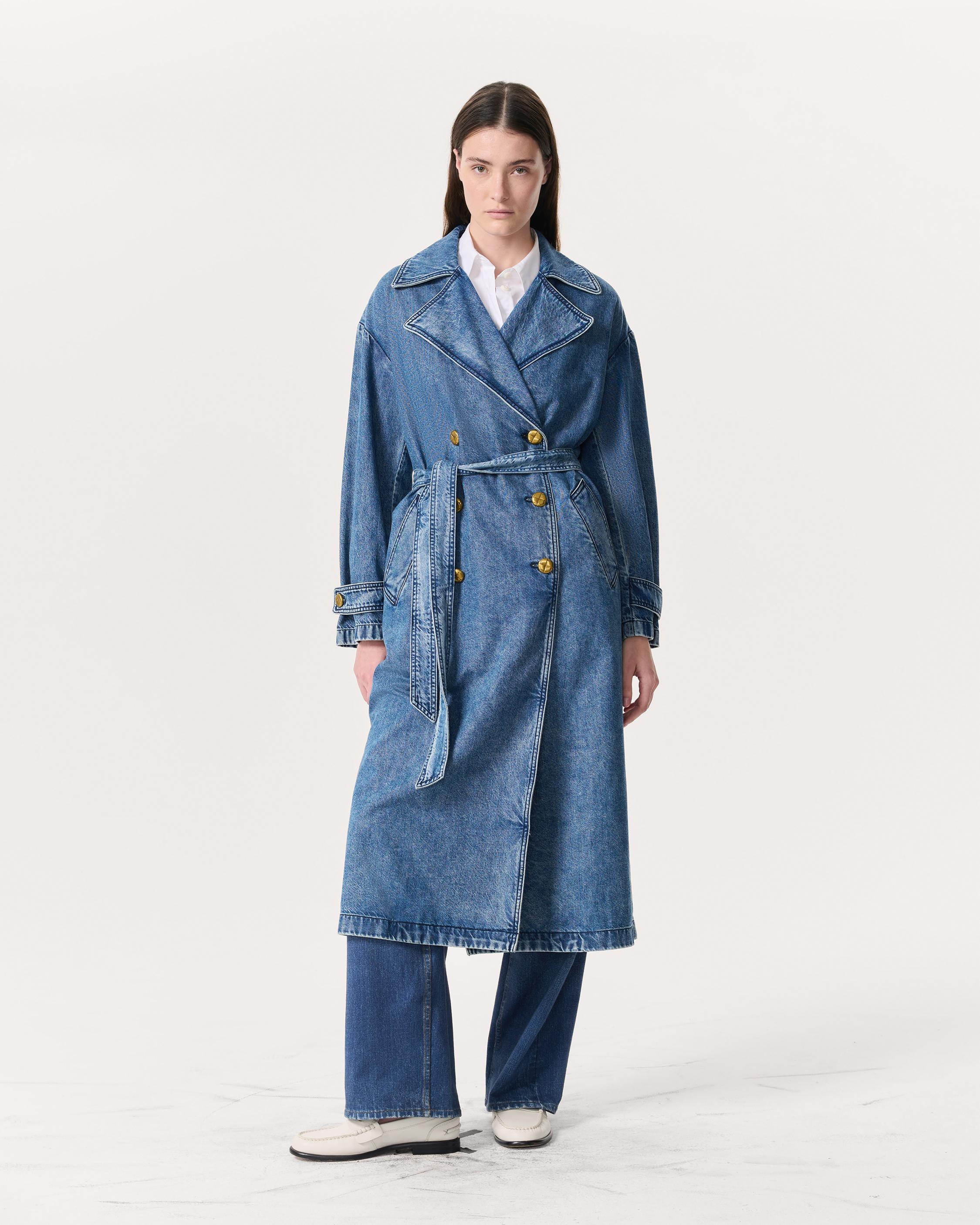Featherweight Alora Denim Trench Coat
Featherweight Denim - 2
