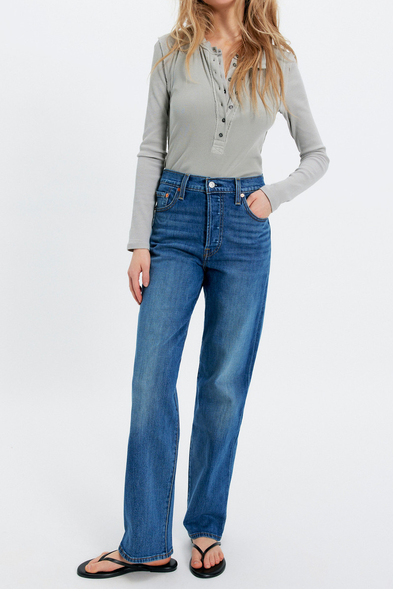 Levi's Ribcage Full Length Jeans 3