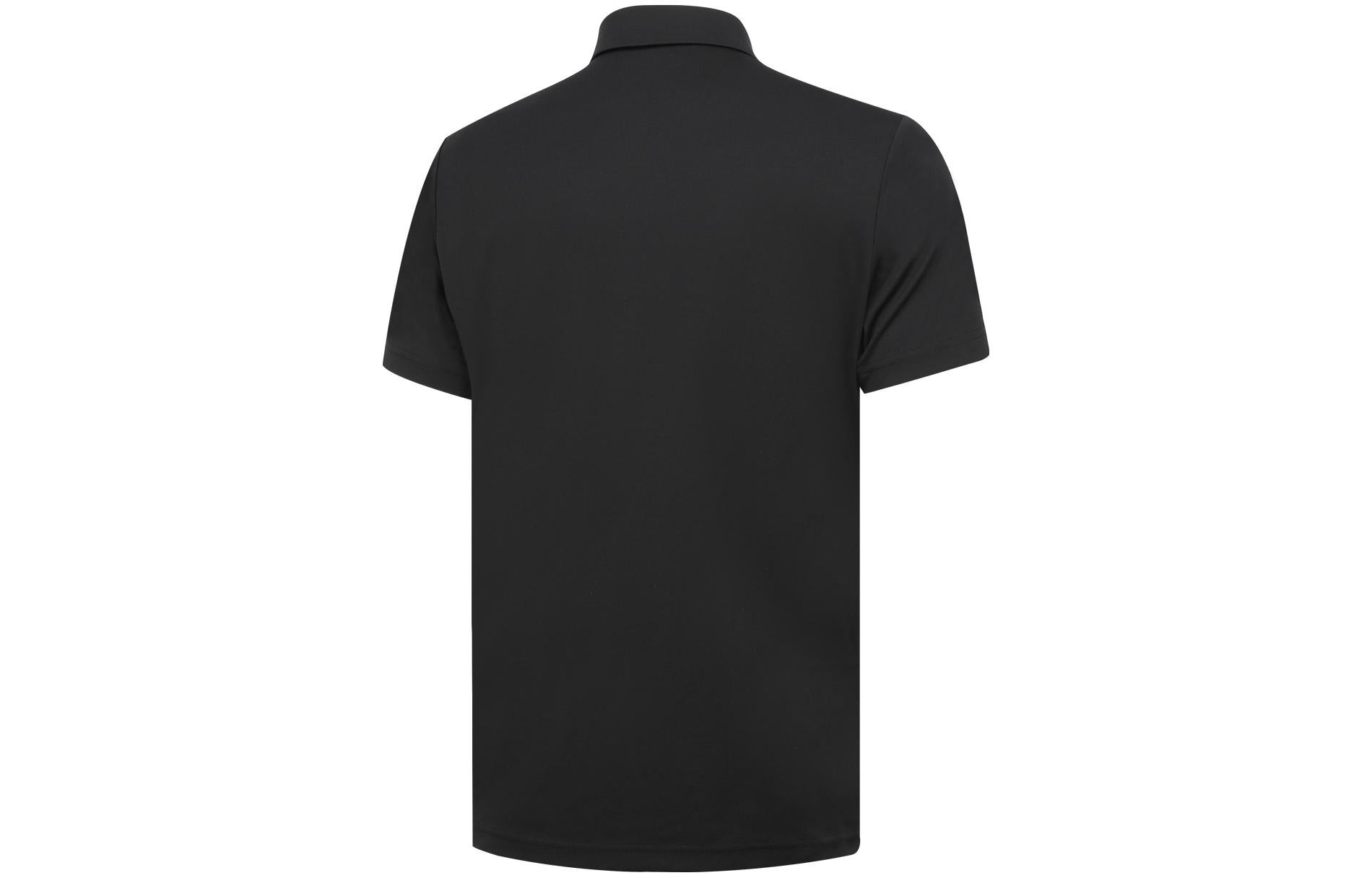 Li-Ning Logo Training Polo Shirt 'Black' APLT031-1 - 2