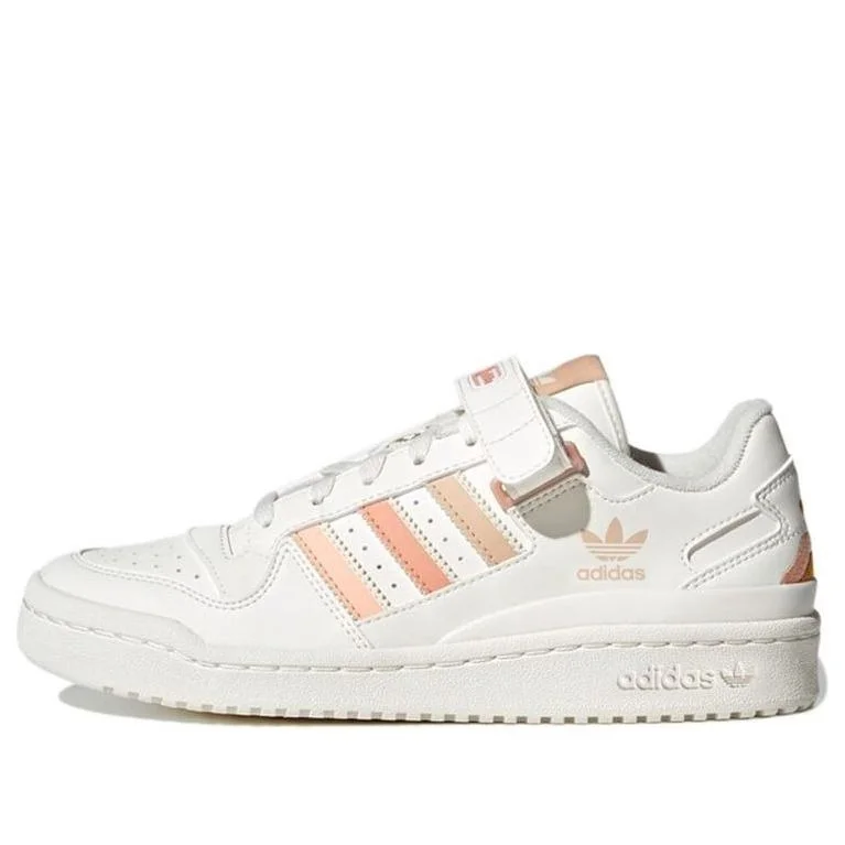 (WMNS) adidas Originals Forum Low 'White Light Brown Dark Brown' GV8345 - 1