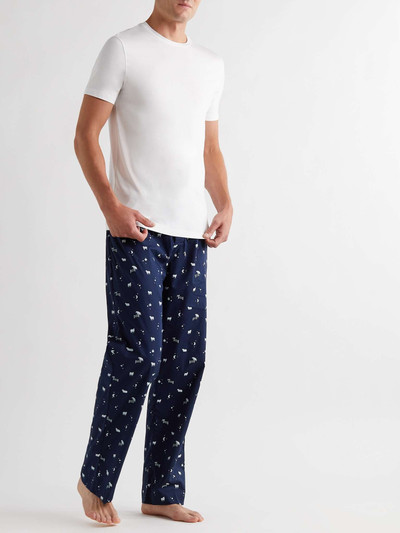 Derek Rose Printed Cotton Pyjama Trousers outlook