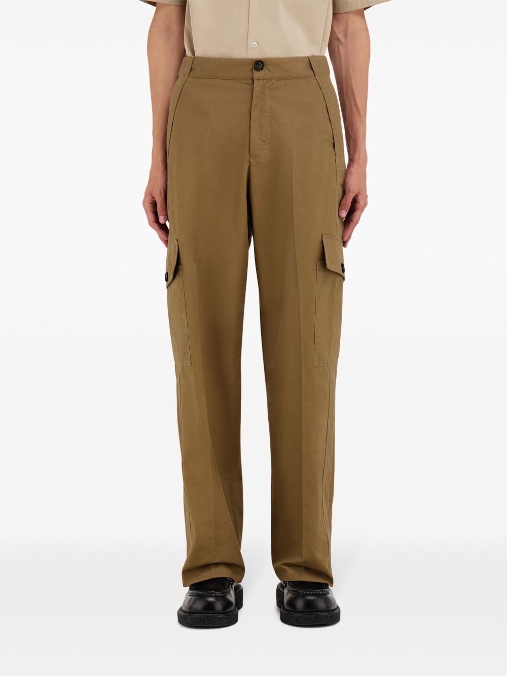 canvas cargo pants - 3