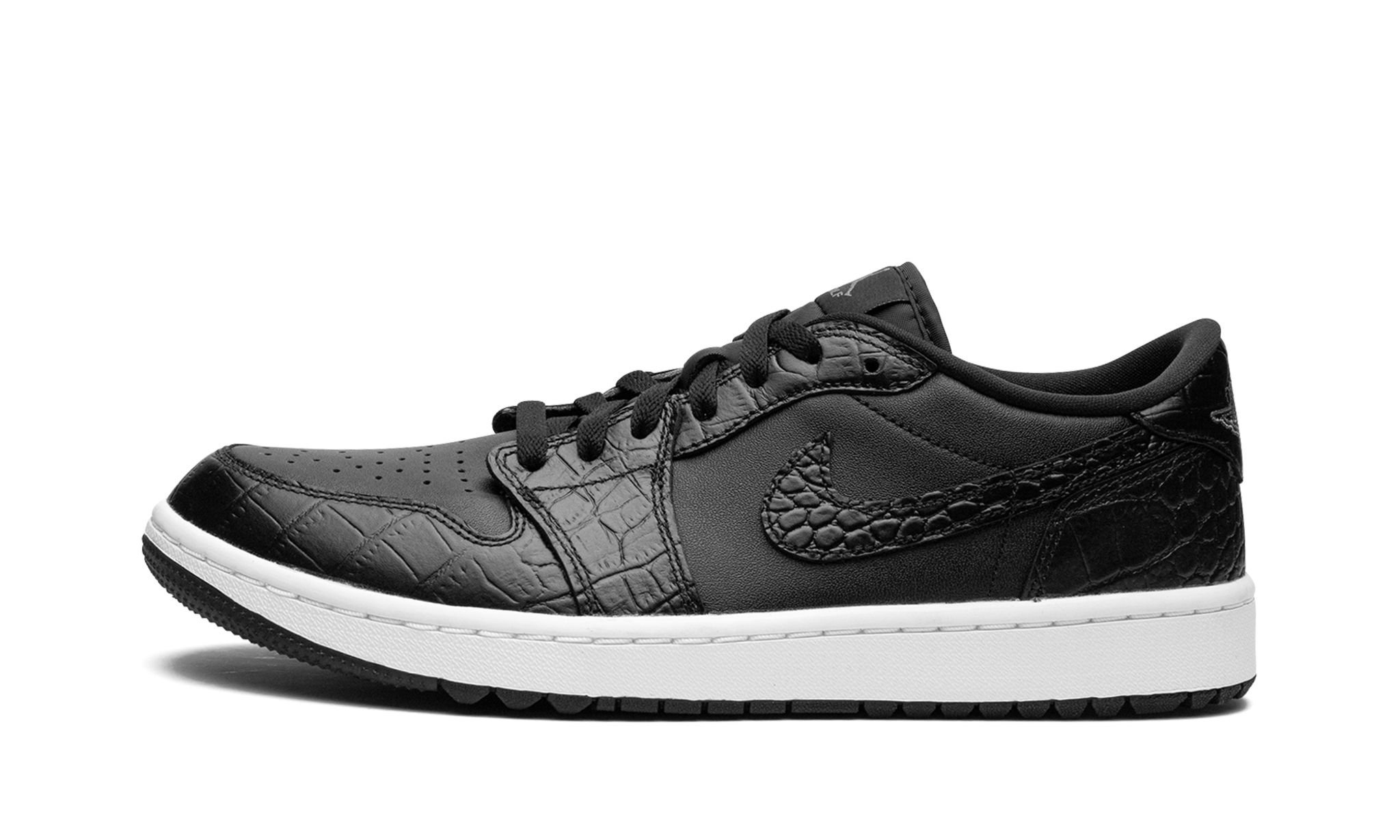 Air Jordan 1 Golf Low "Black Croc" - 1