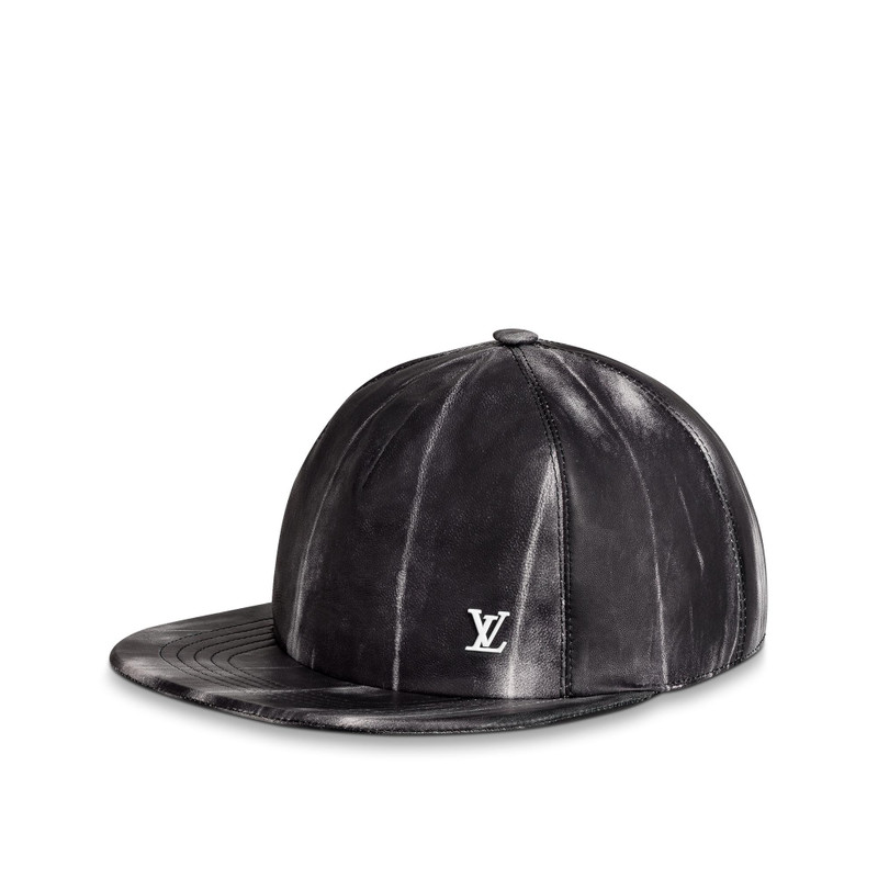 Tie and Dye Leather Cap 1