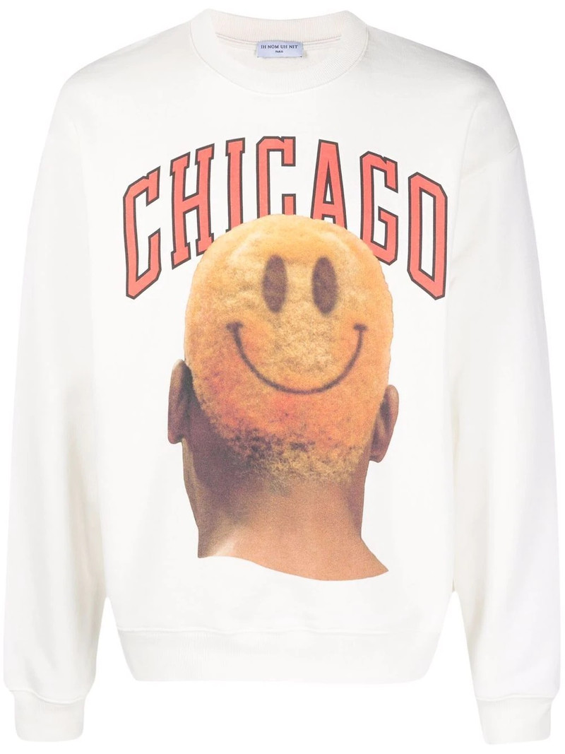 graphic-print sweatshirt 1