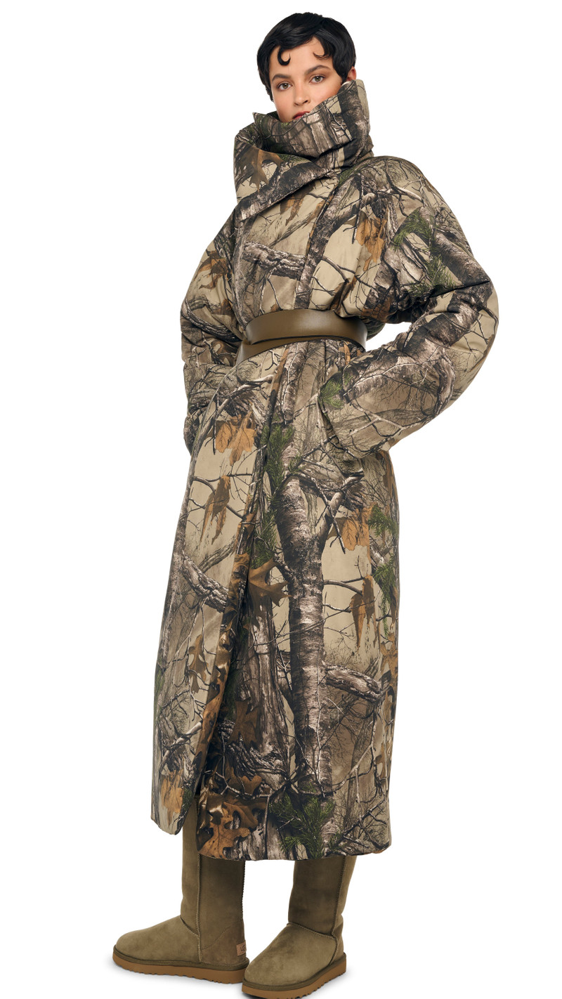 HIGH COLLAR SLEEPING BAG COAT LONG 4