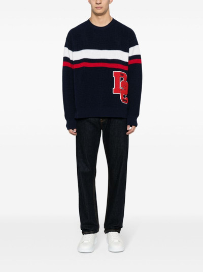 DSQUARED2 striped wool jumper outlook