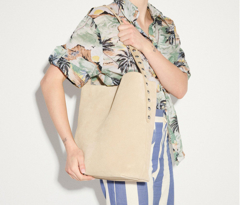 FRĒDA SALVADOR CALA STUDDED TOTE outlook