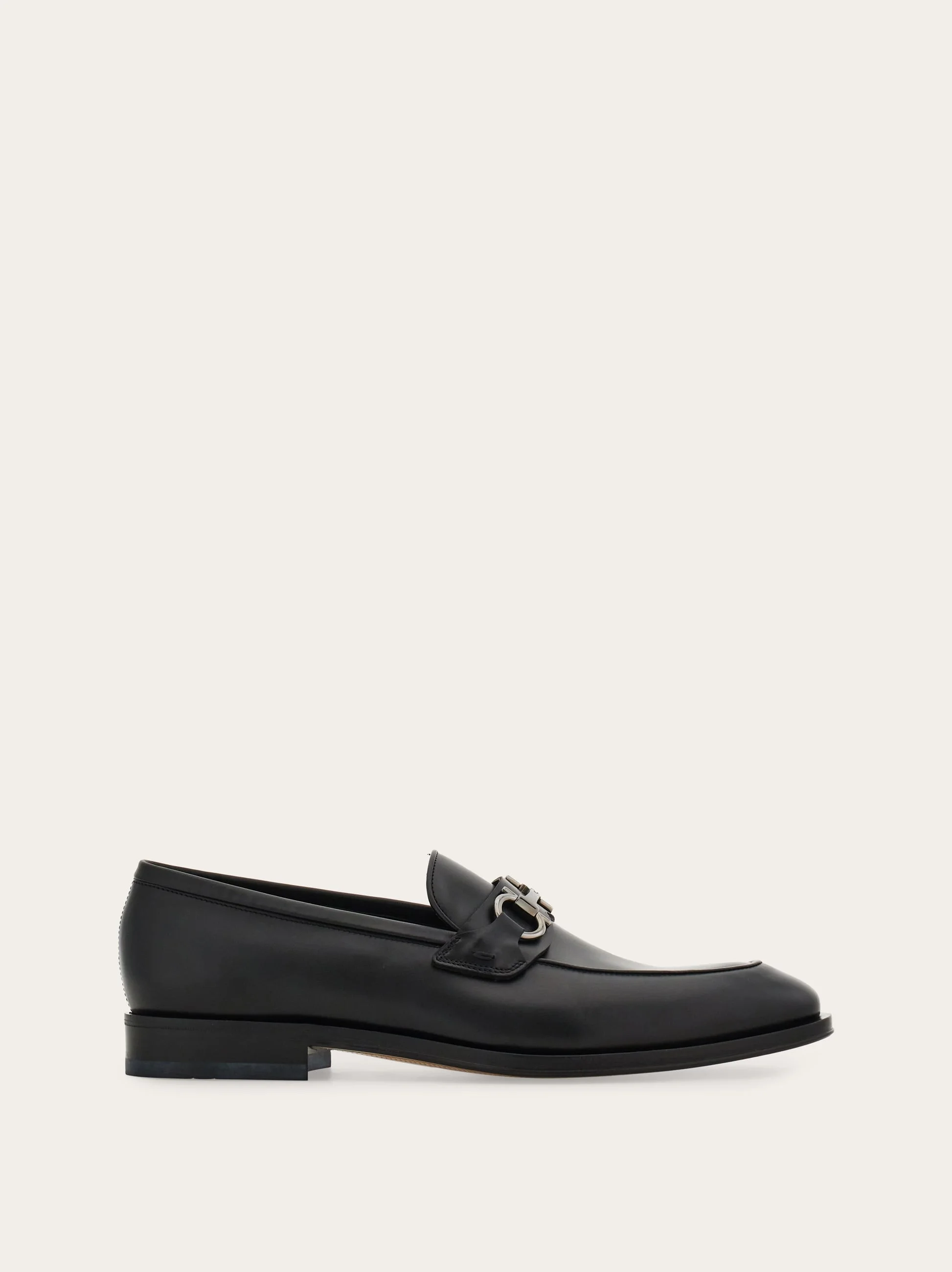 Loafer with Gancini buckle - 1