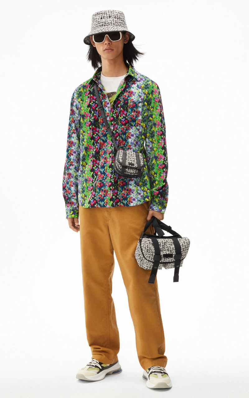 'Blurred Flowers' casual shirt 3