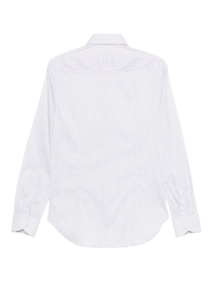 Canali pinstripe long-sleeve shirt outlook