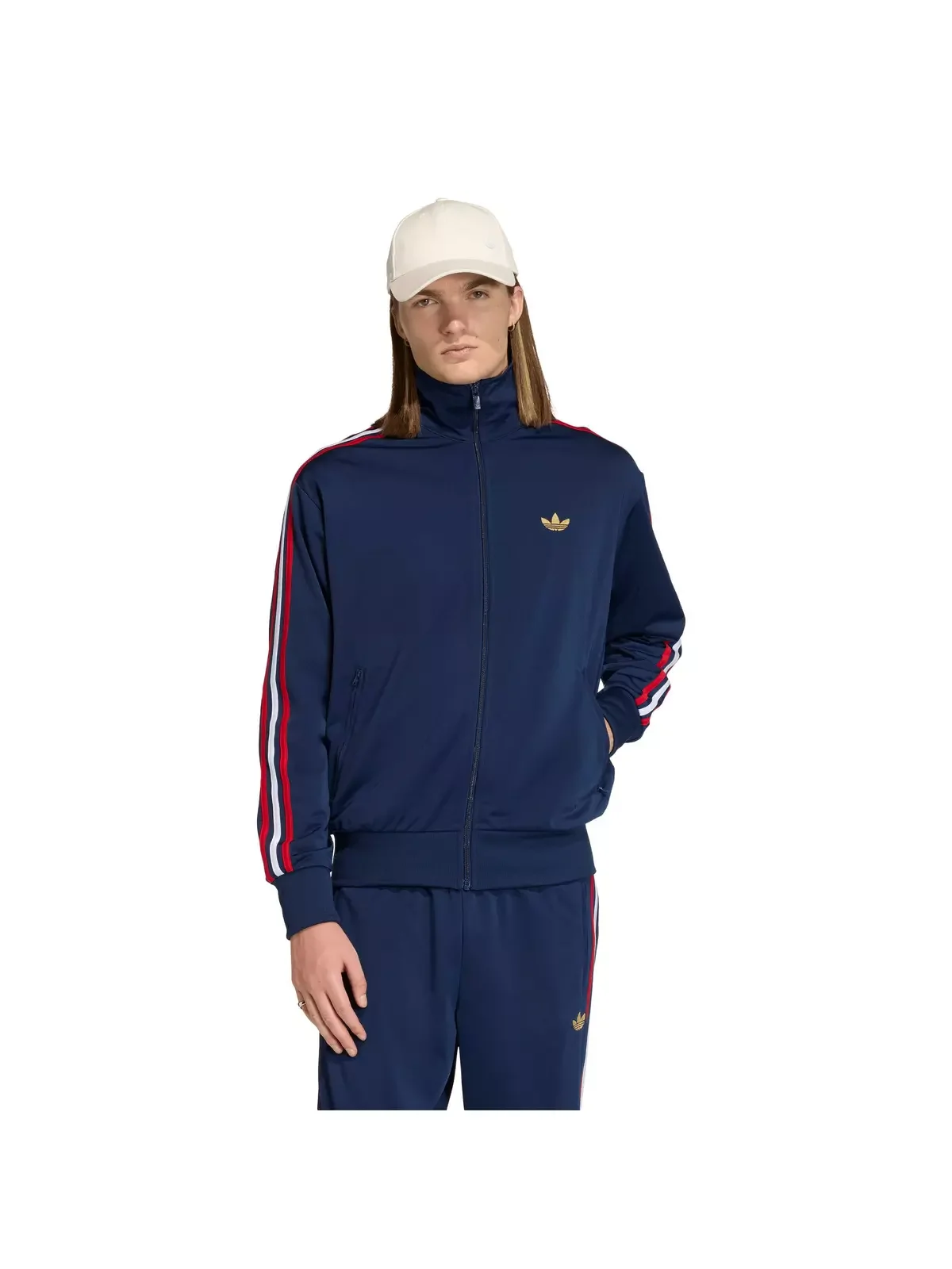 Originals Men's Firebird Track Top -Indigo/Red - 1