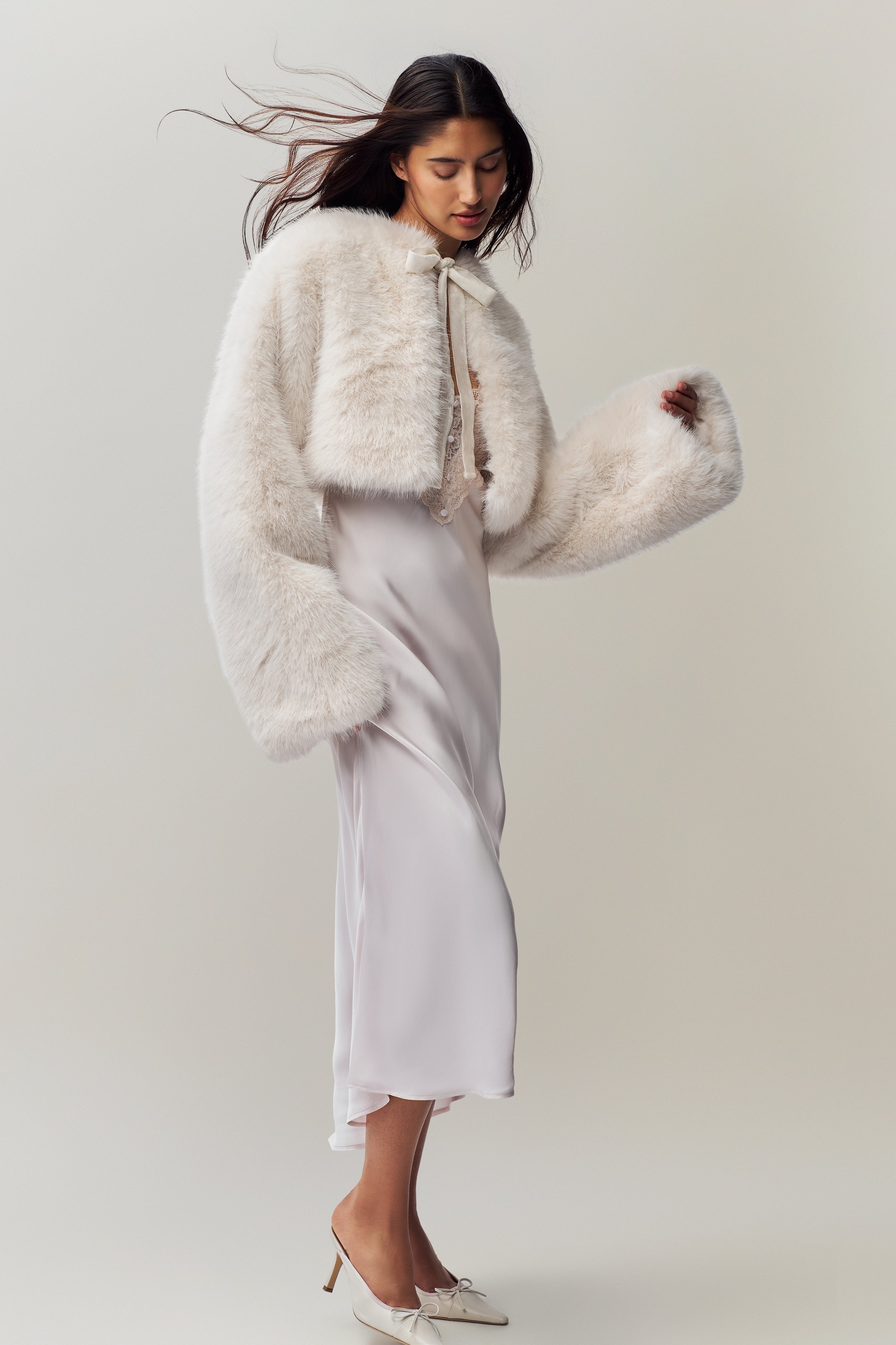 ALYANA FAUX FUR JACKET - 4