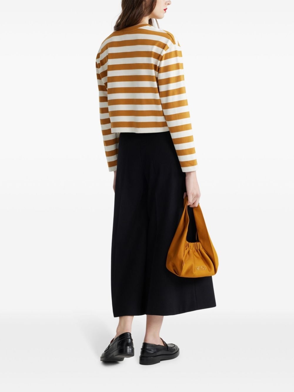 striped cotton T-shirt - 4