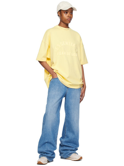 ESSENTIALS Yellow Crewneck T-Shirt outlook