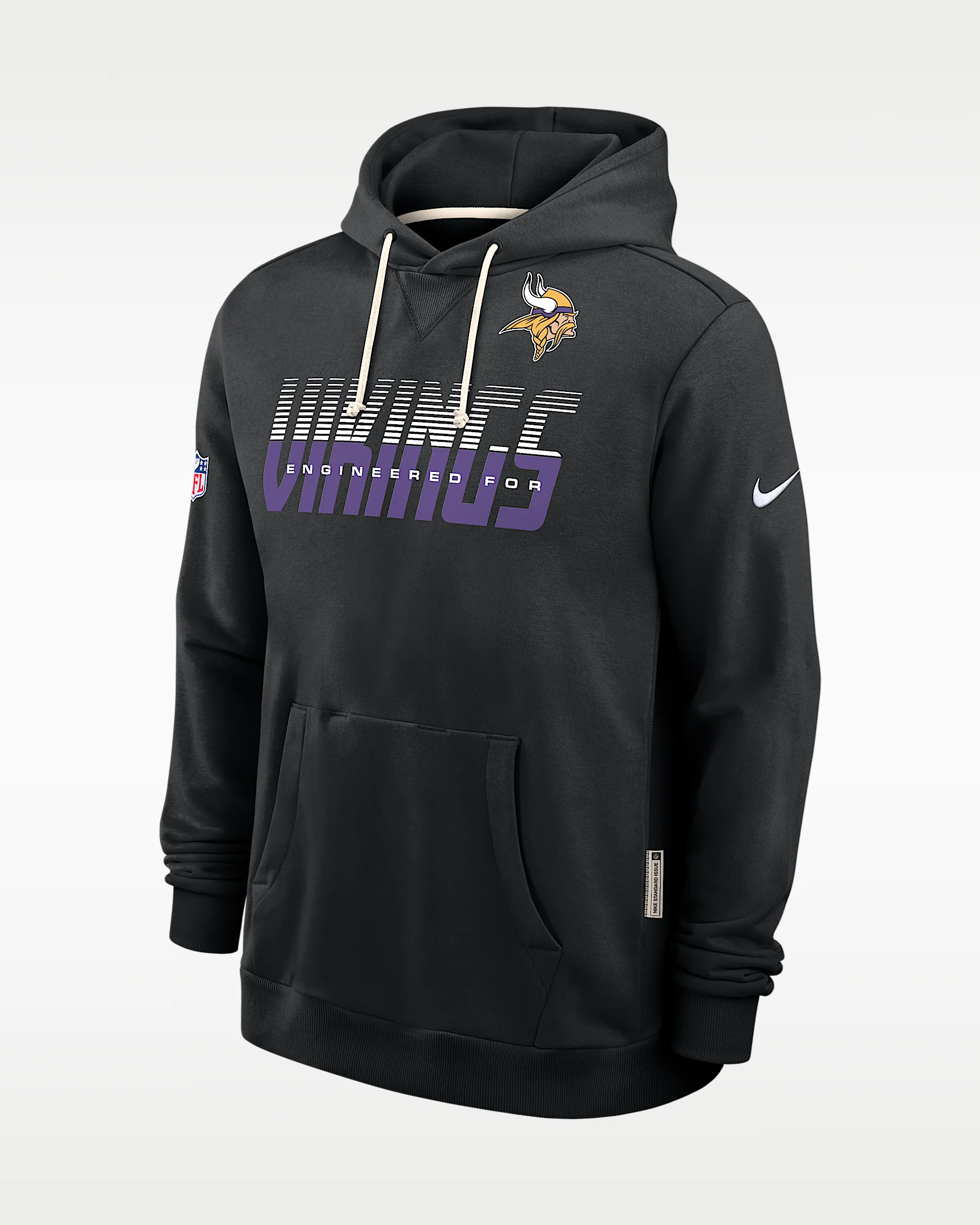 Minnesota Vikings Sideline Standard Issue Men's Nike Dri-FIT NFL Pullover Hoodie - 1