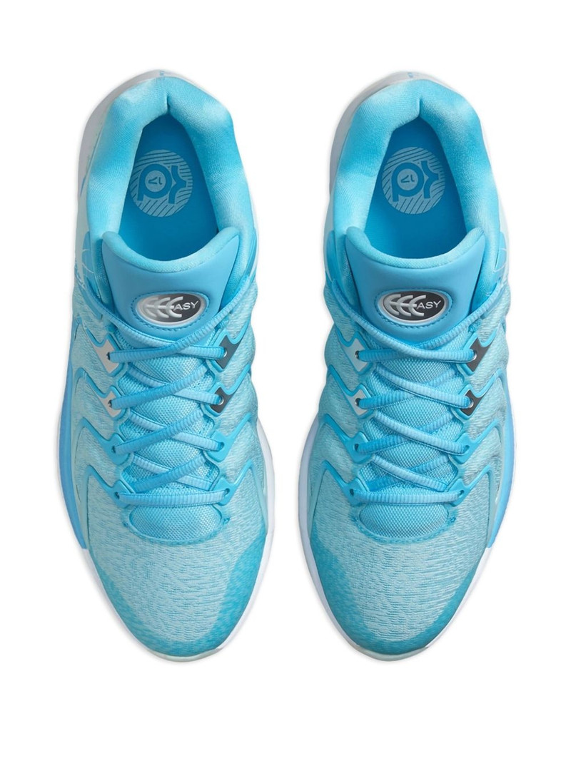 Nike KD17 "Christmas - Aquarius Blue/Glacier Blue/Metallic Silver" sneakers outlook