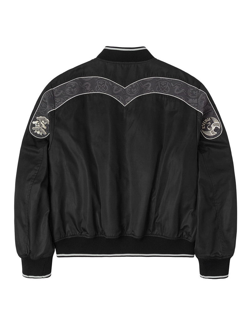 Crane inserted Daicock Relax Fit Bomber Jacket 1