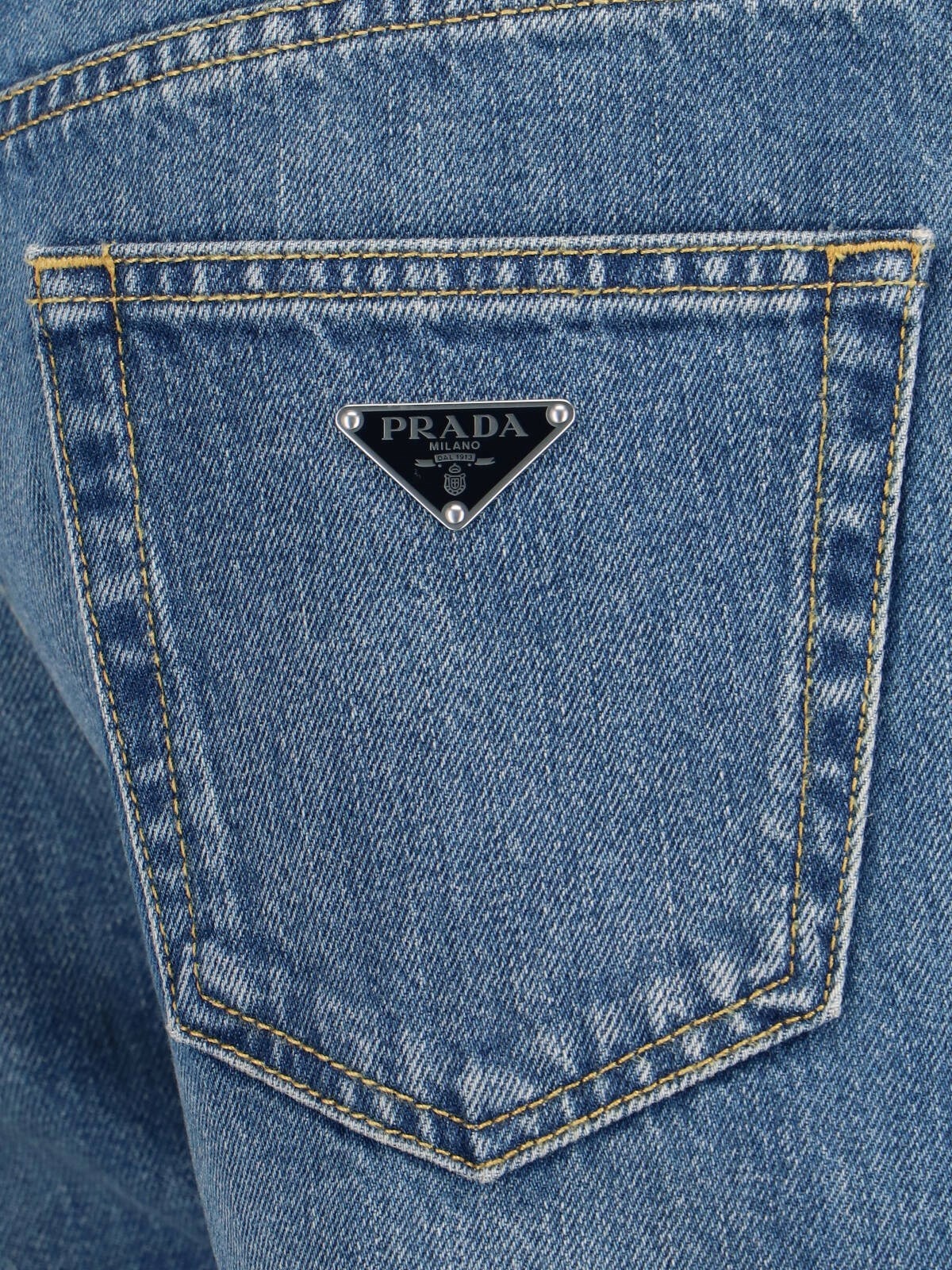 LOGO STRAIGHT JEANS - 4