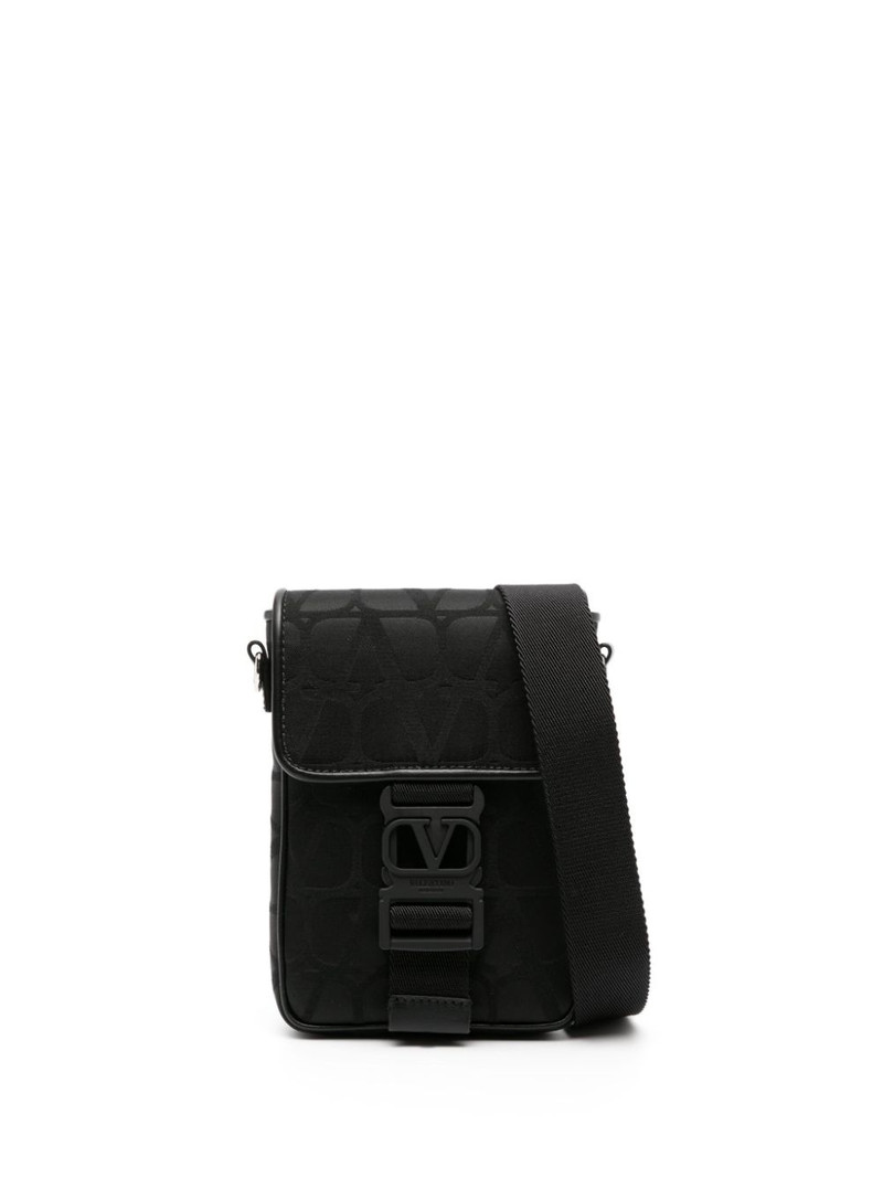 Toile Iconographe-print messenger bag 1