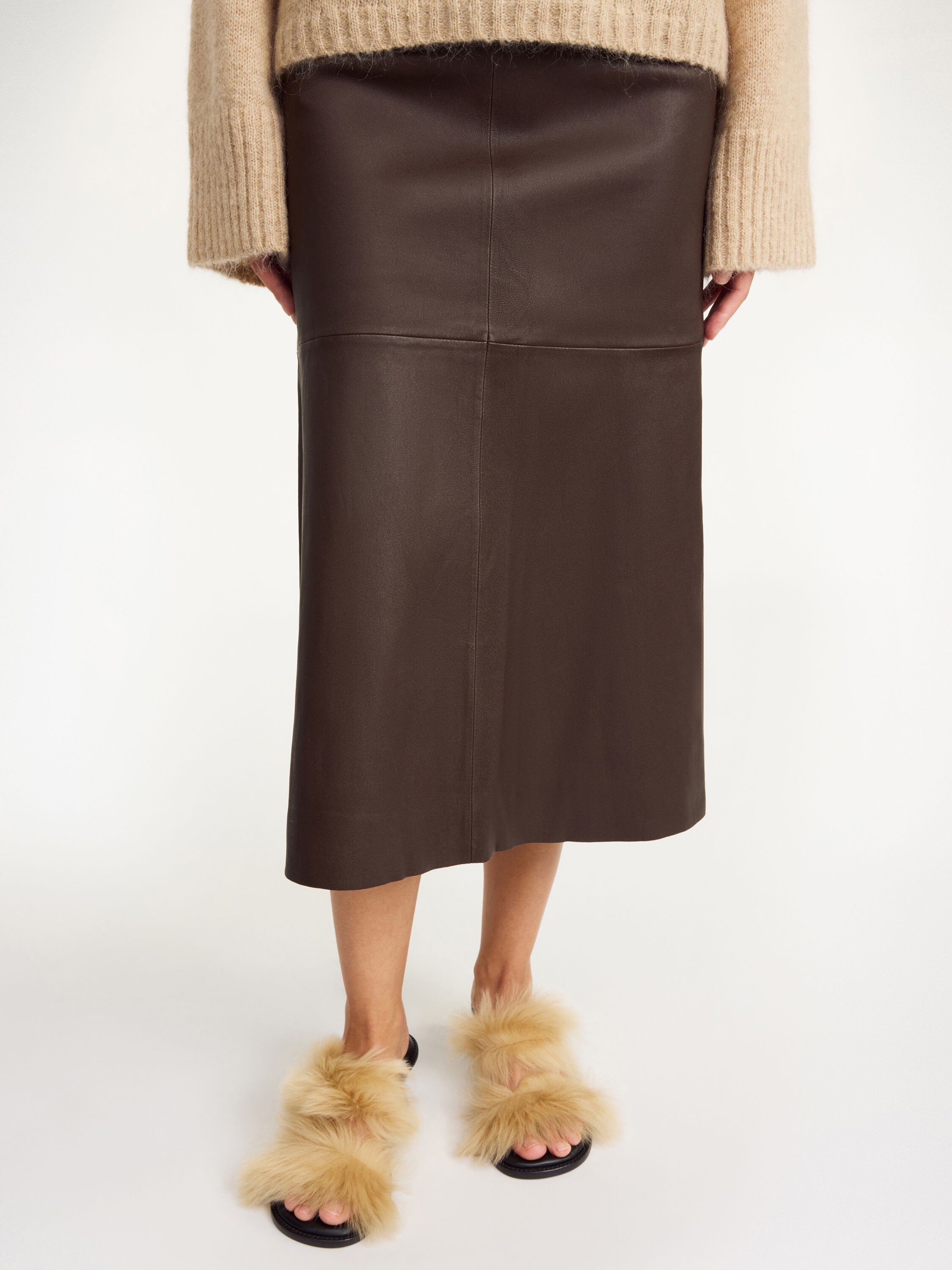 Simoas leather skirt - 4