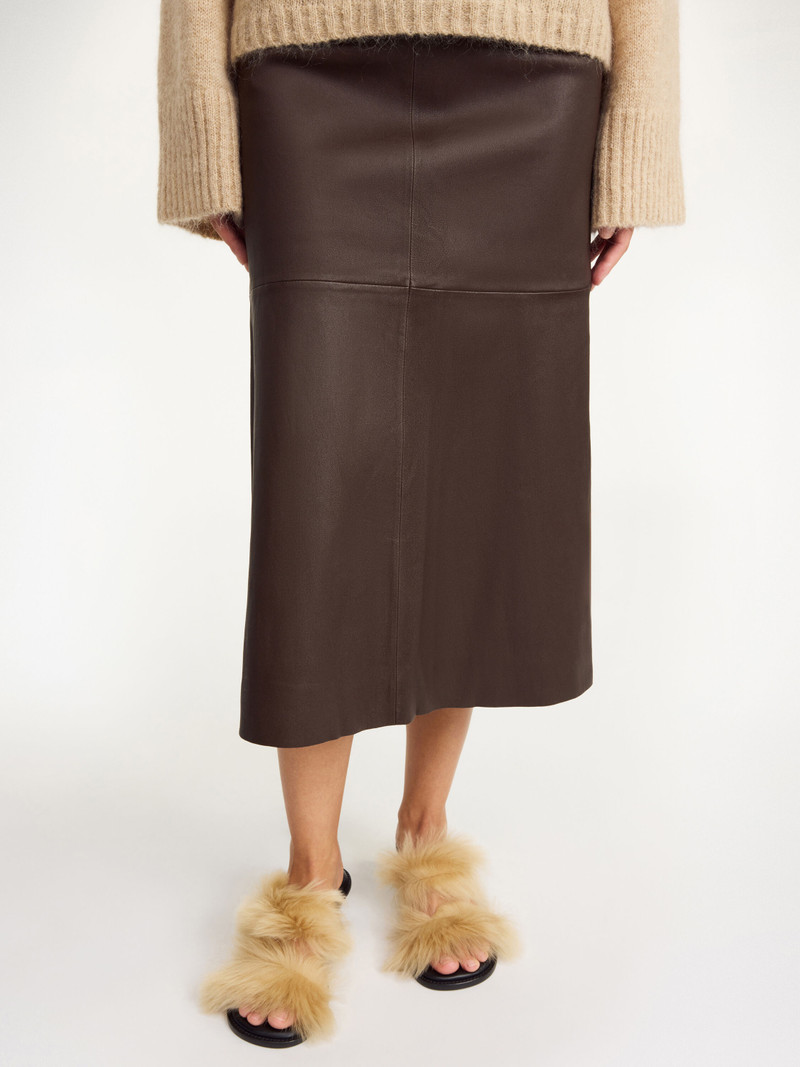 Simoas leather skirt 4