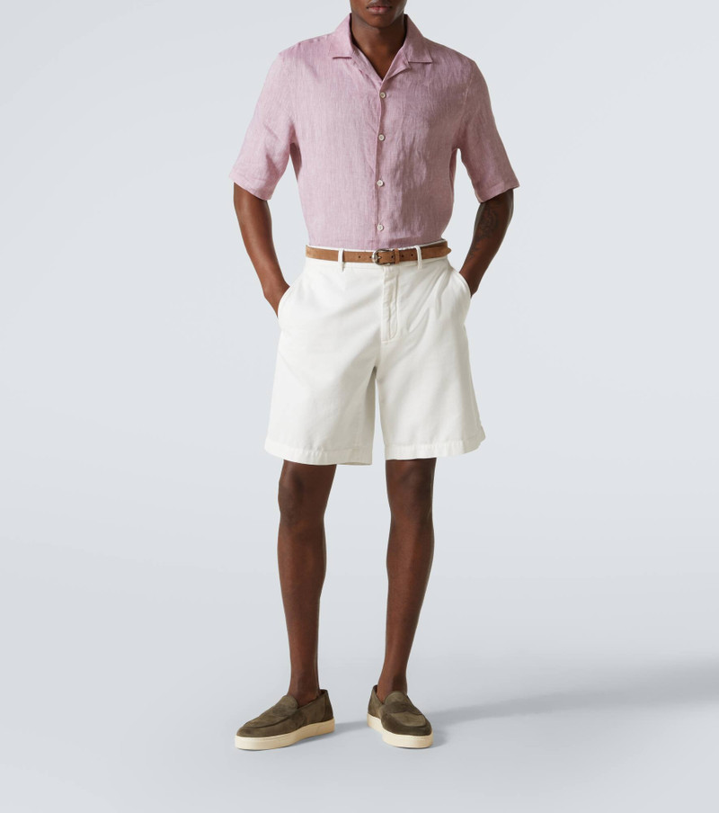 GEORGE CLEVERLEY Joey II suede loafers outlook