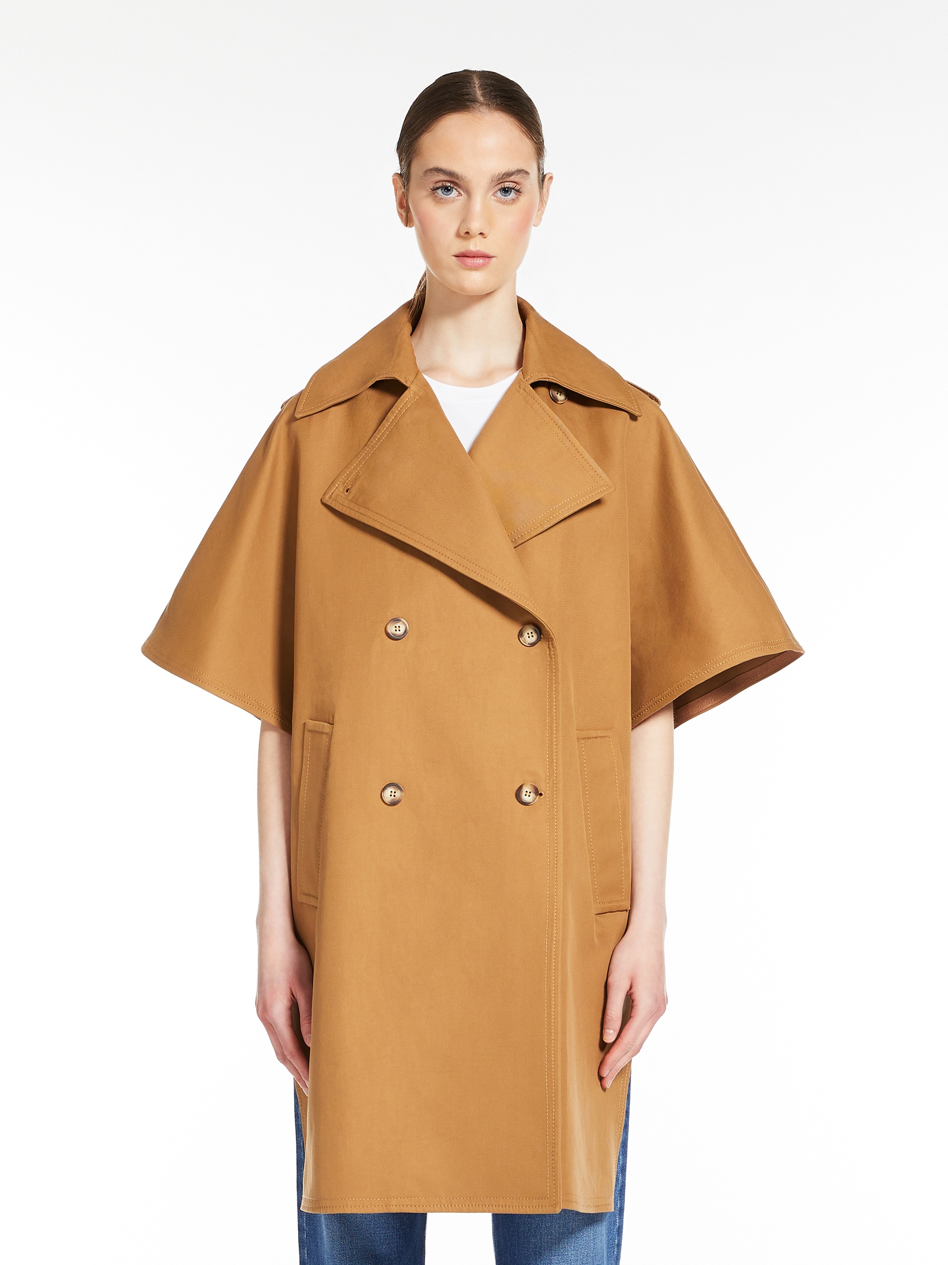 FATA Water-repellent cotton cape - 3