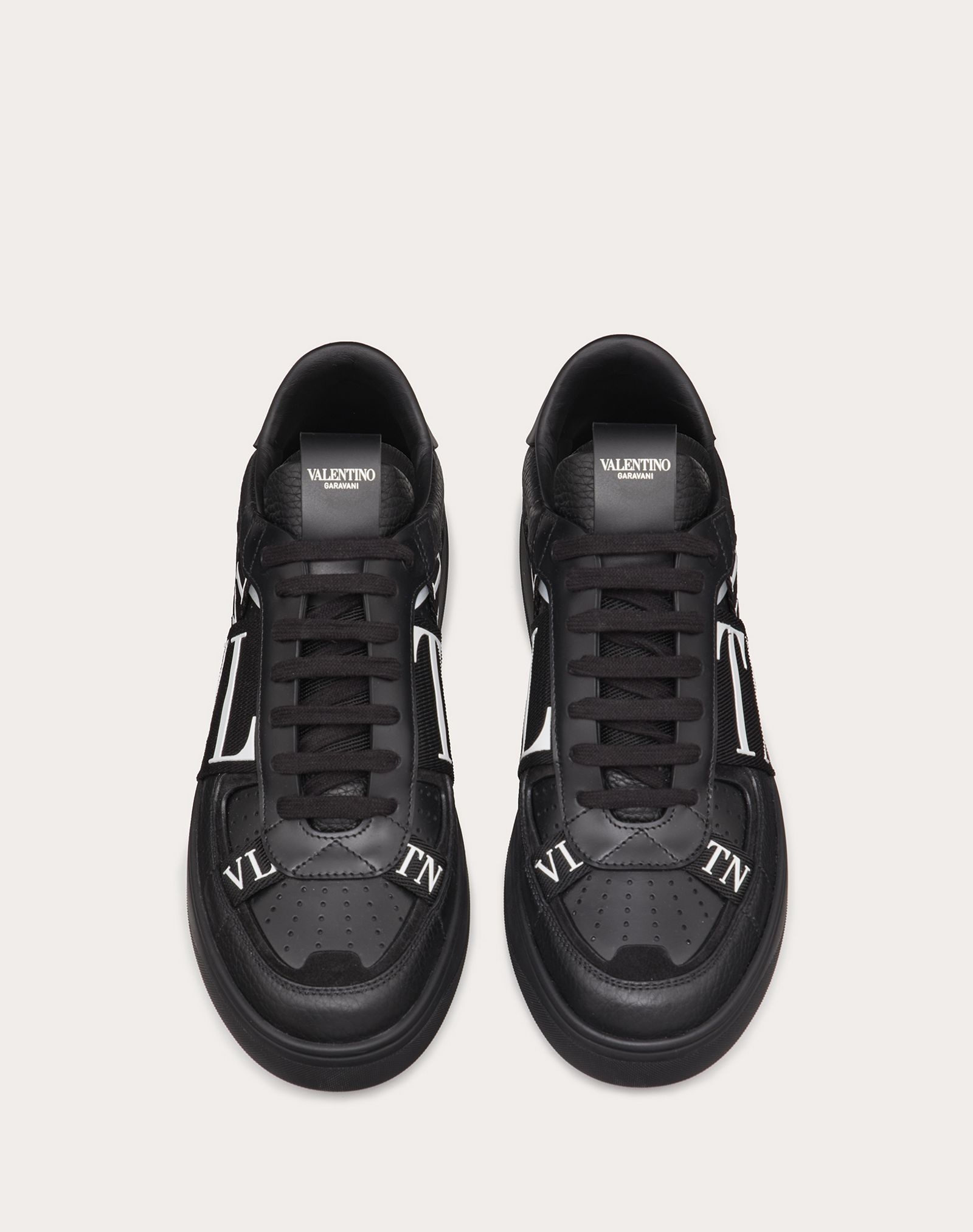 Low-top Calfskin VL7N Sneaker with Bands - 4