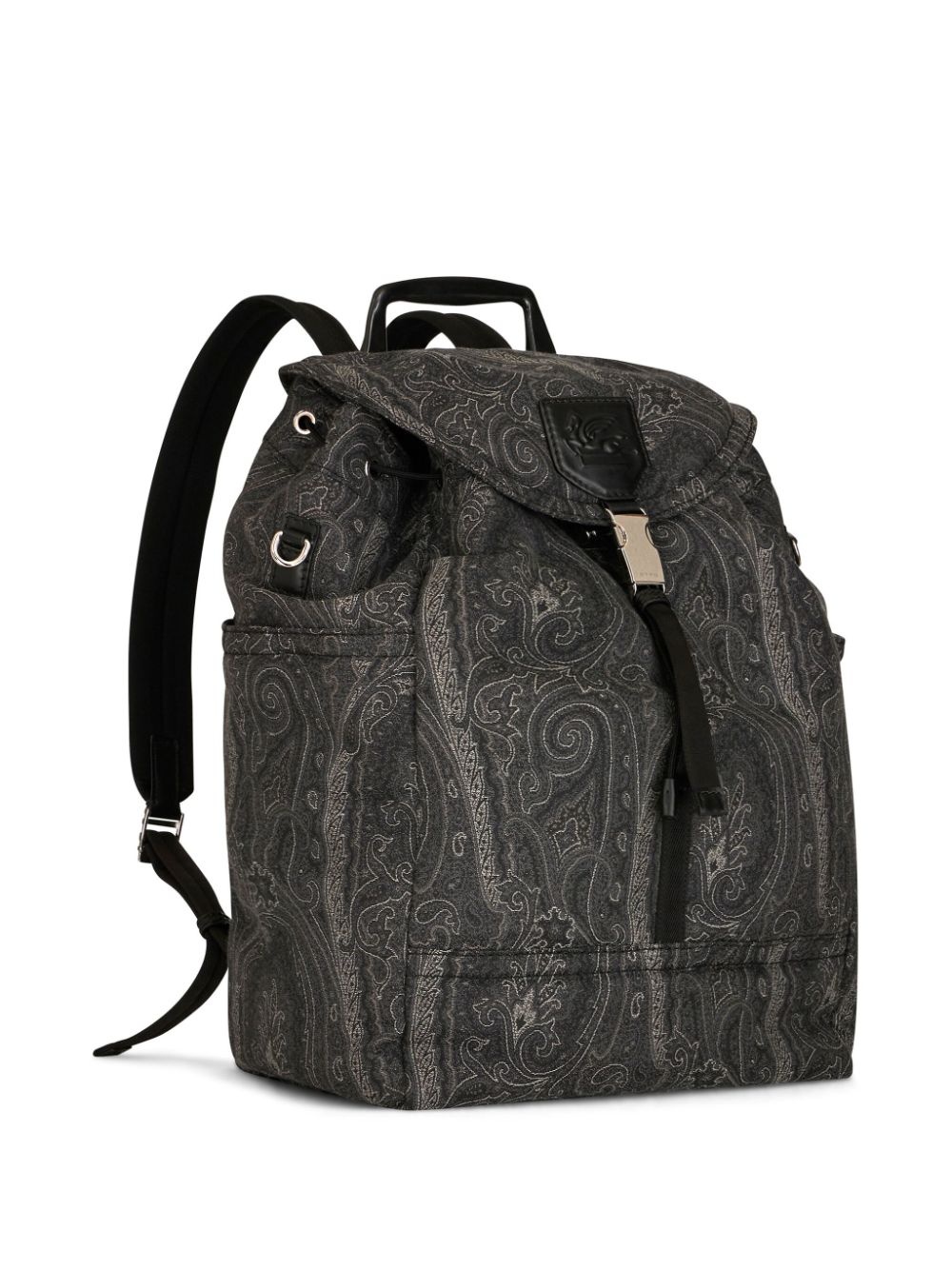 Pegaso-motif paisley-print backpack - 4