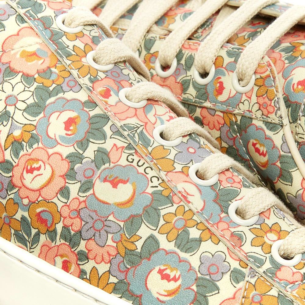 Gucci Liberty Logo Printed New Ace Sneaker - 4