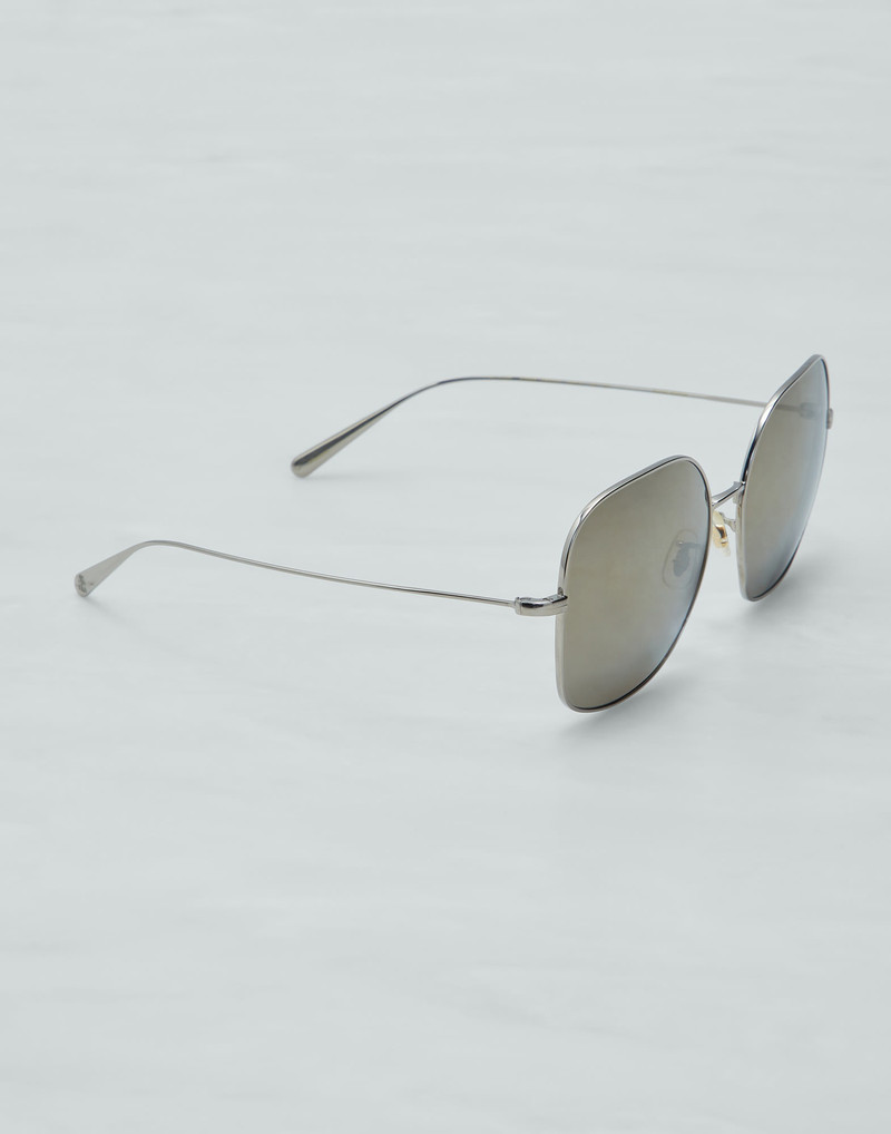 Brunello Cucinelli Deadani titanium sunglasses outlook