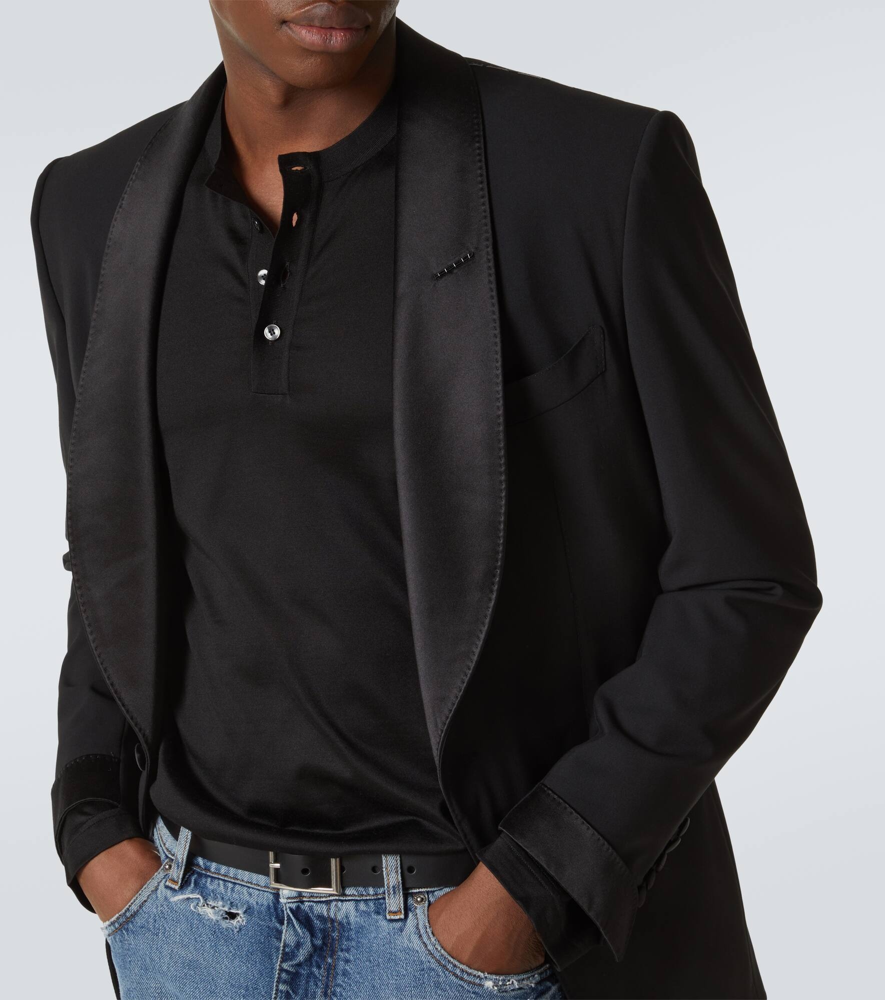 Silk Henley shirt - 6