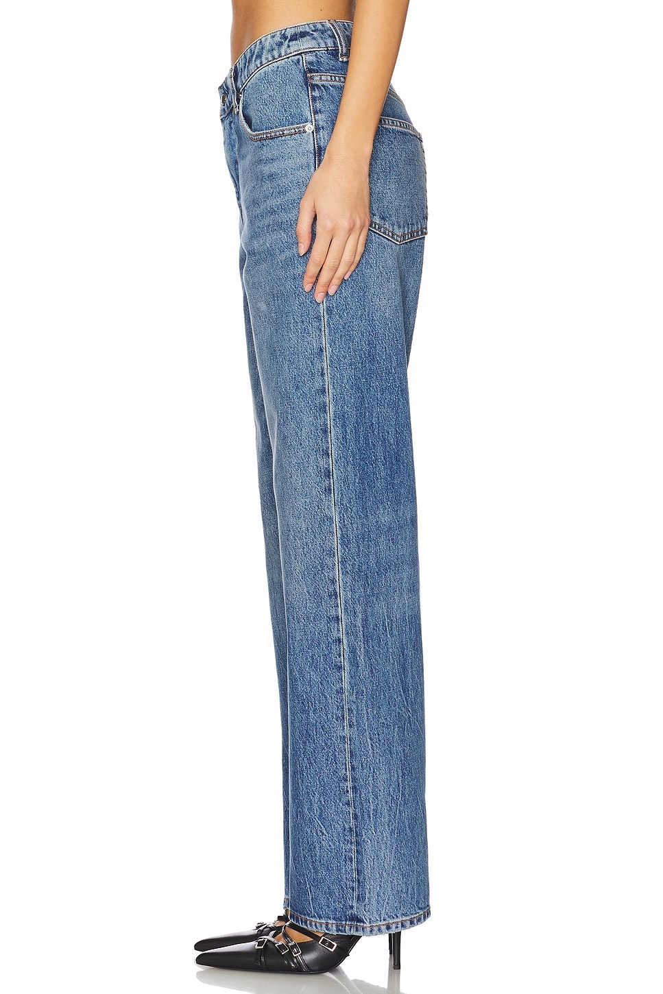 Dip Side Jean Lace Undie - 3