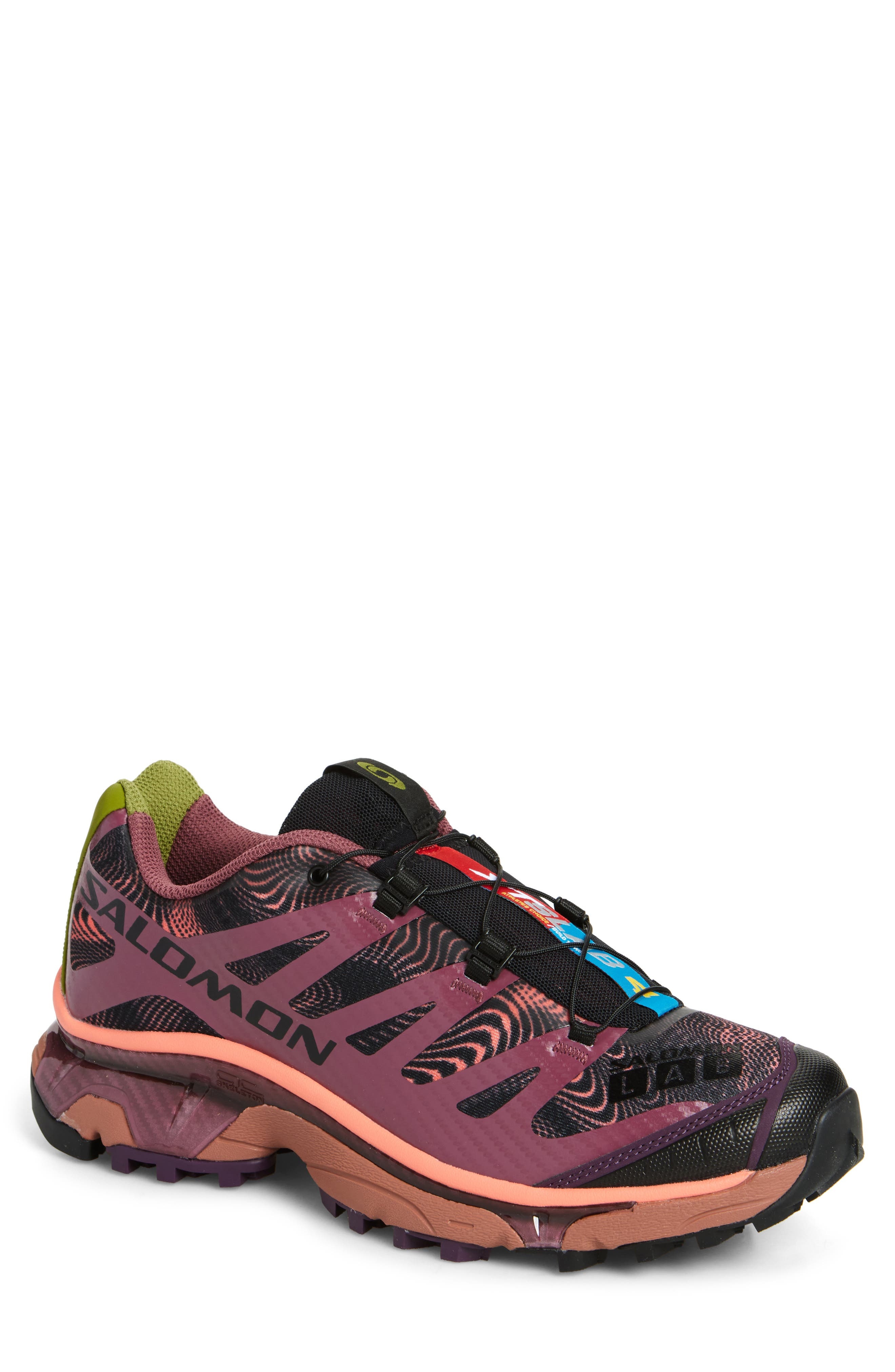 Salomon Gender Inclusive XT-4 OG Rave at Dawn Sneaker in Noctur/Tawny/Ember at Nordstrom - 1
