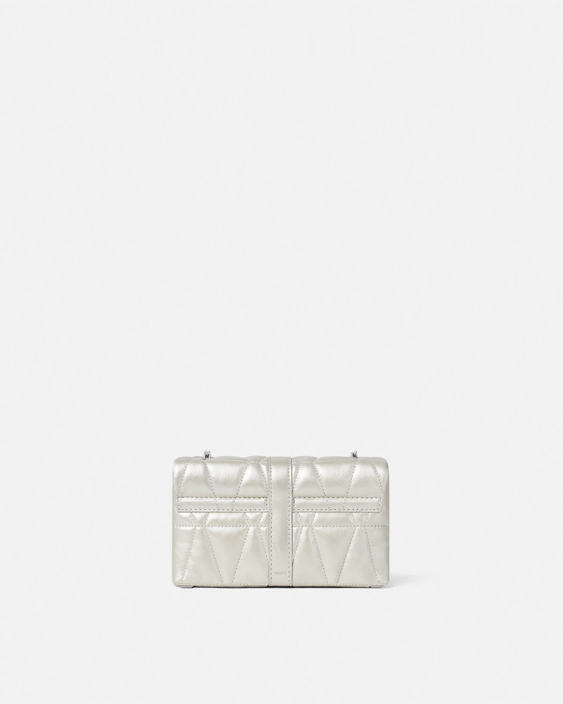 Kleio Metallic Quilted Mini Bag 5