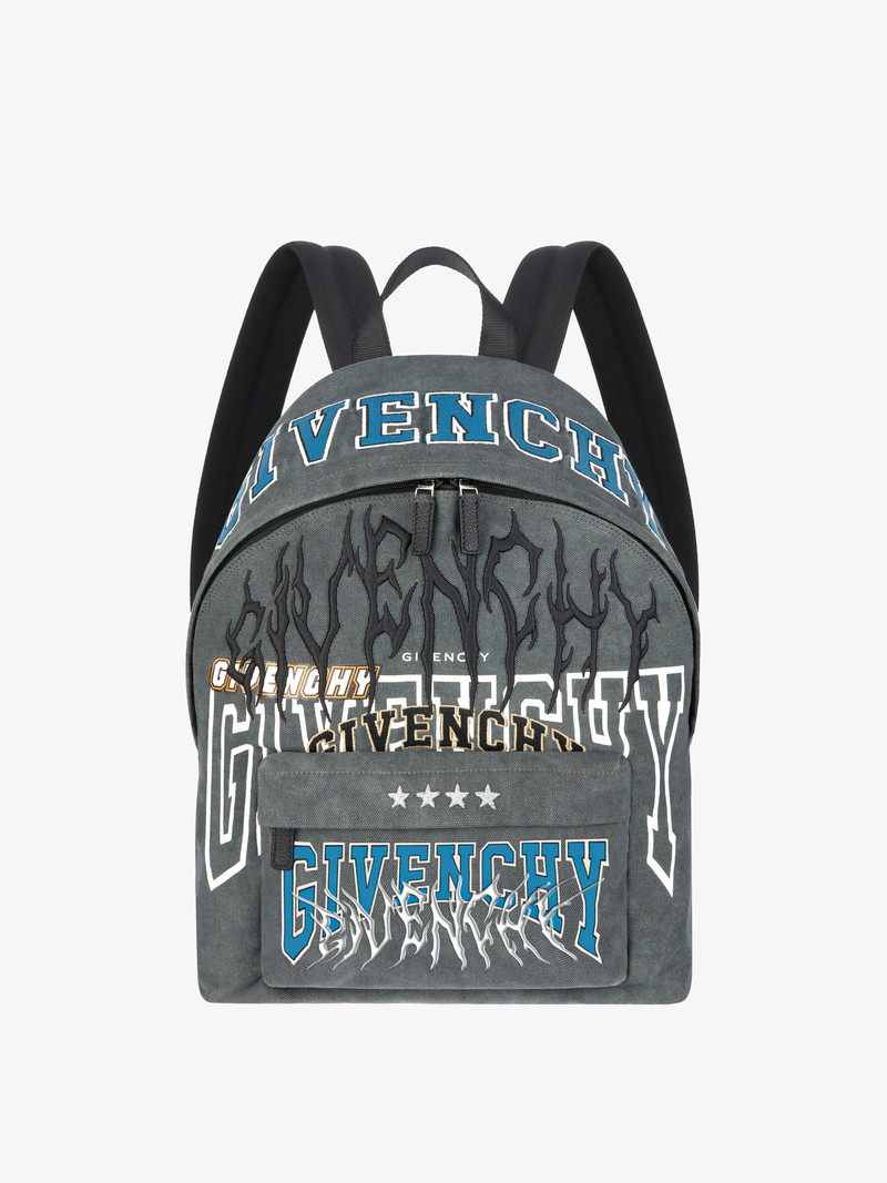 ESSENTIEL U BACKPACK IN EMBROIDERED NYLON 1