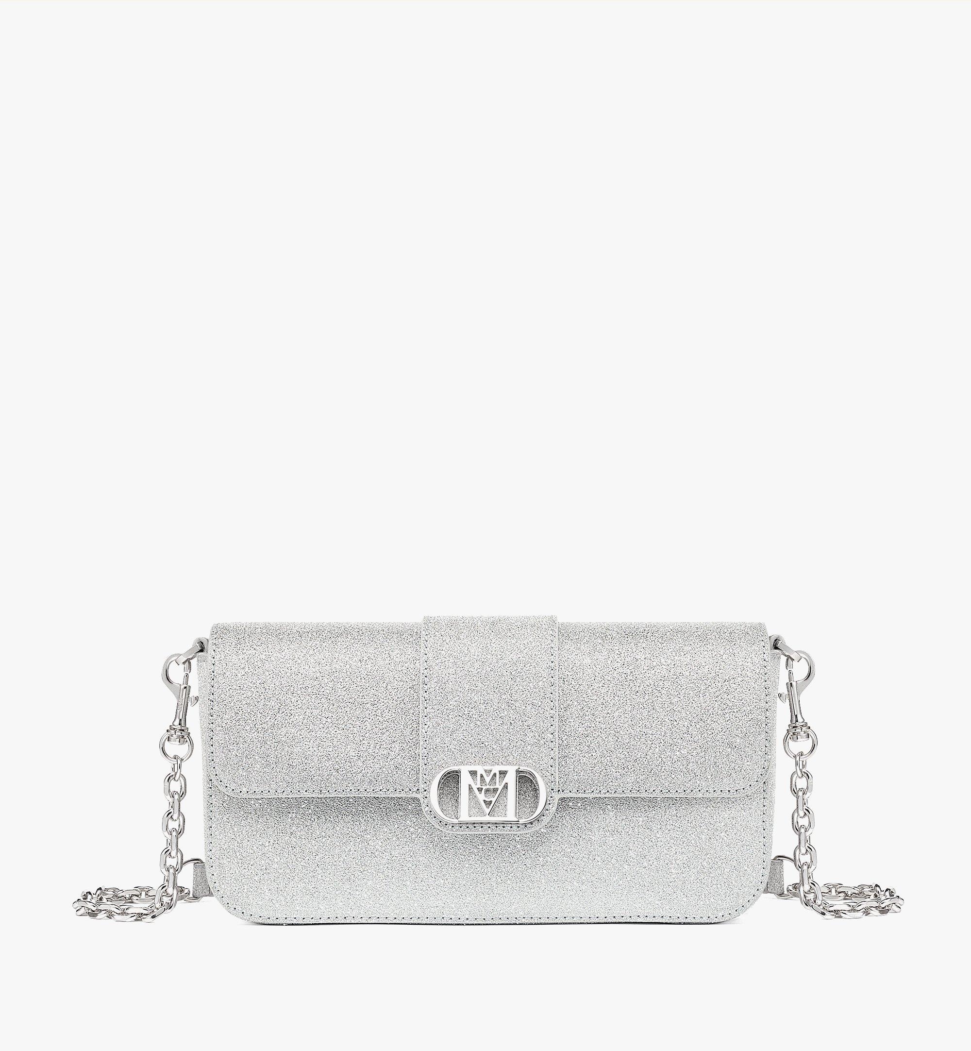 Mode Travia Shoulder Bag in Glitter Leather - 1
