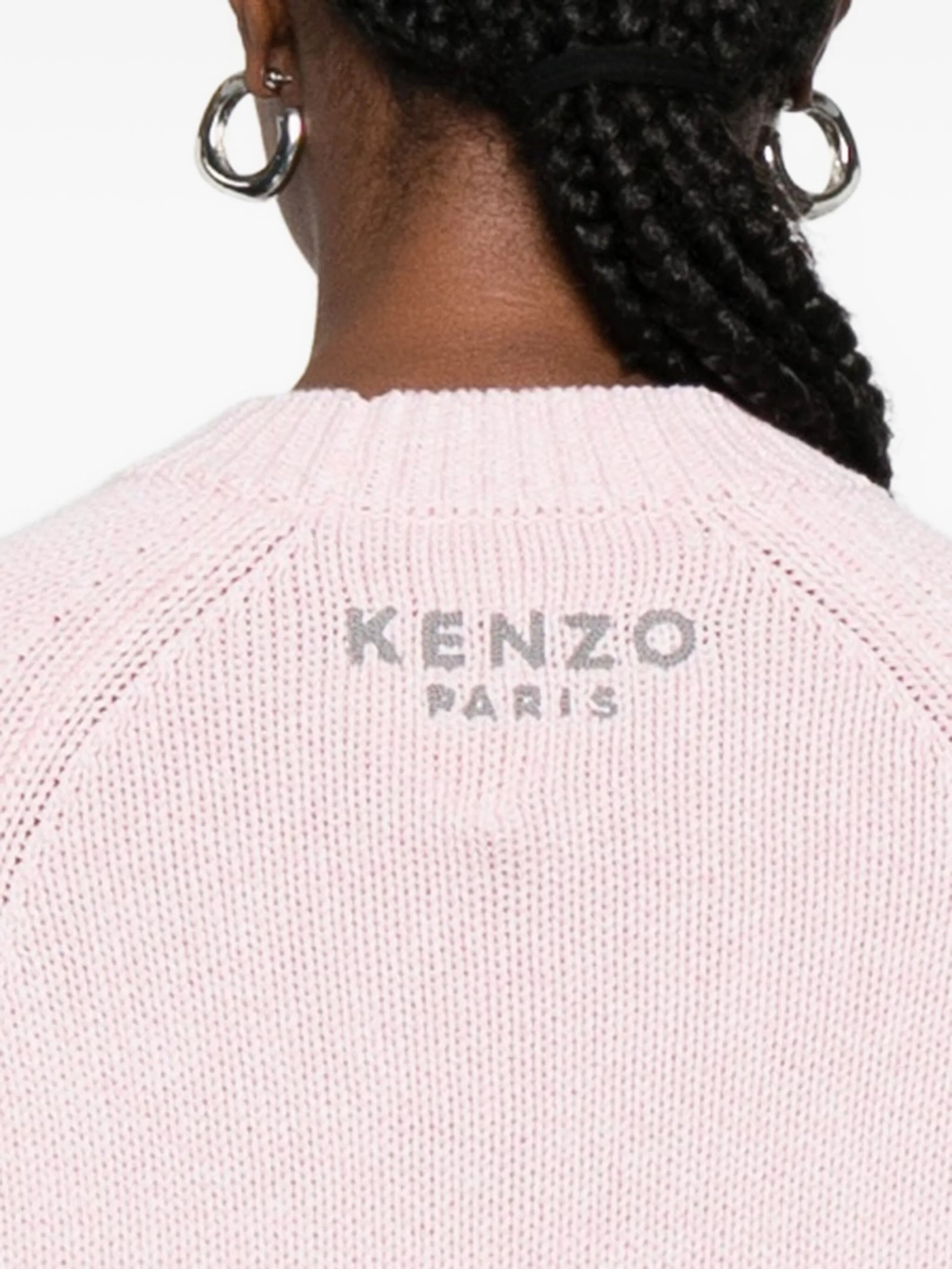 Kenzo Floral-motif Crew-neck Sweater - 4