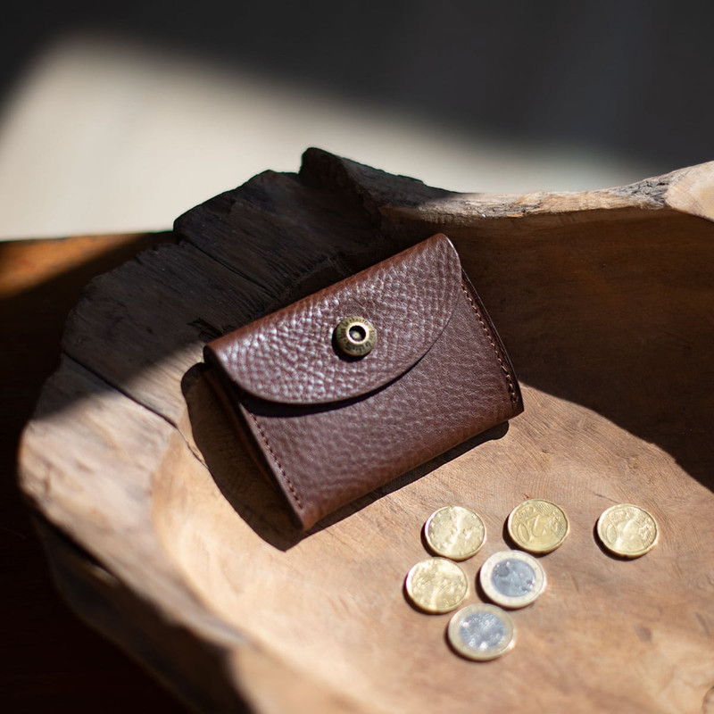 TALBIN SHOEMAKER PURSE - AMBER BROWN 4