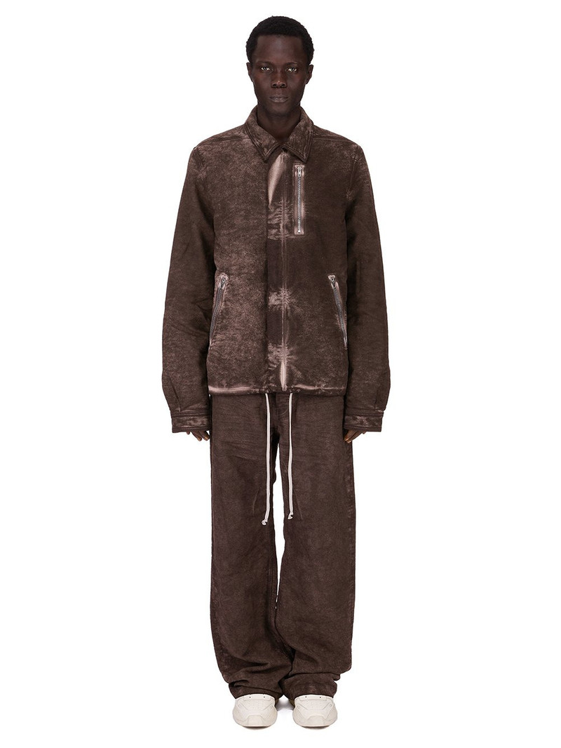 Rick Owens DRKSHDW concealed-zip jacket outlook