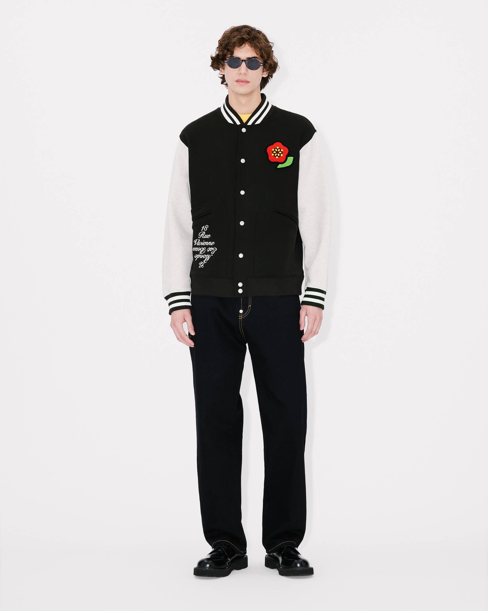 'KENZO Pop' embroidered genderless varsity bomber - 9