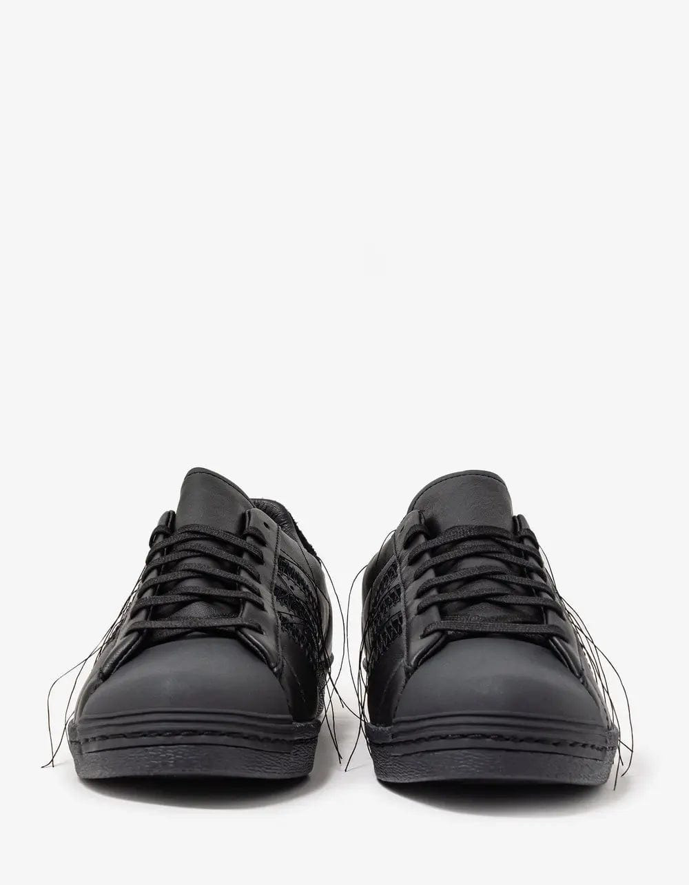 Y-3 Black Superstar Trainers - 4