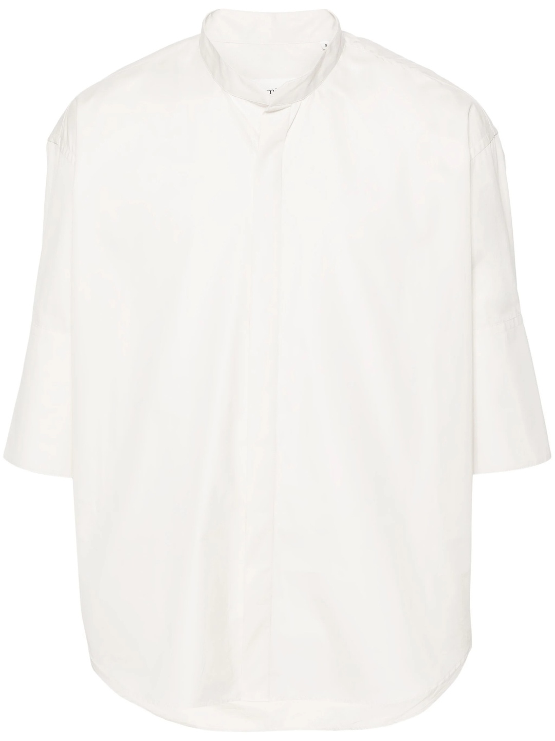 Mandarin Collar Shirt - 1