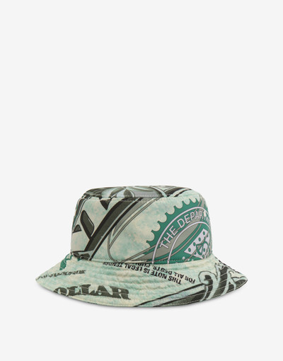 Moschino DOLLAR PRINT BUCKET HAT outlook