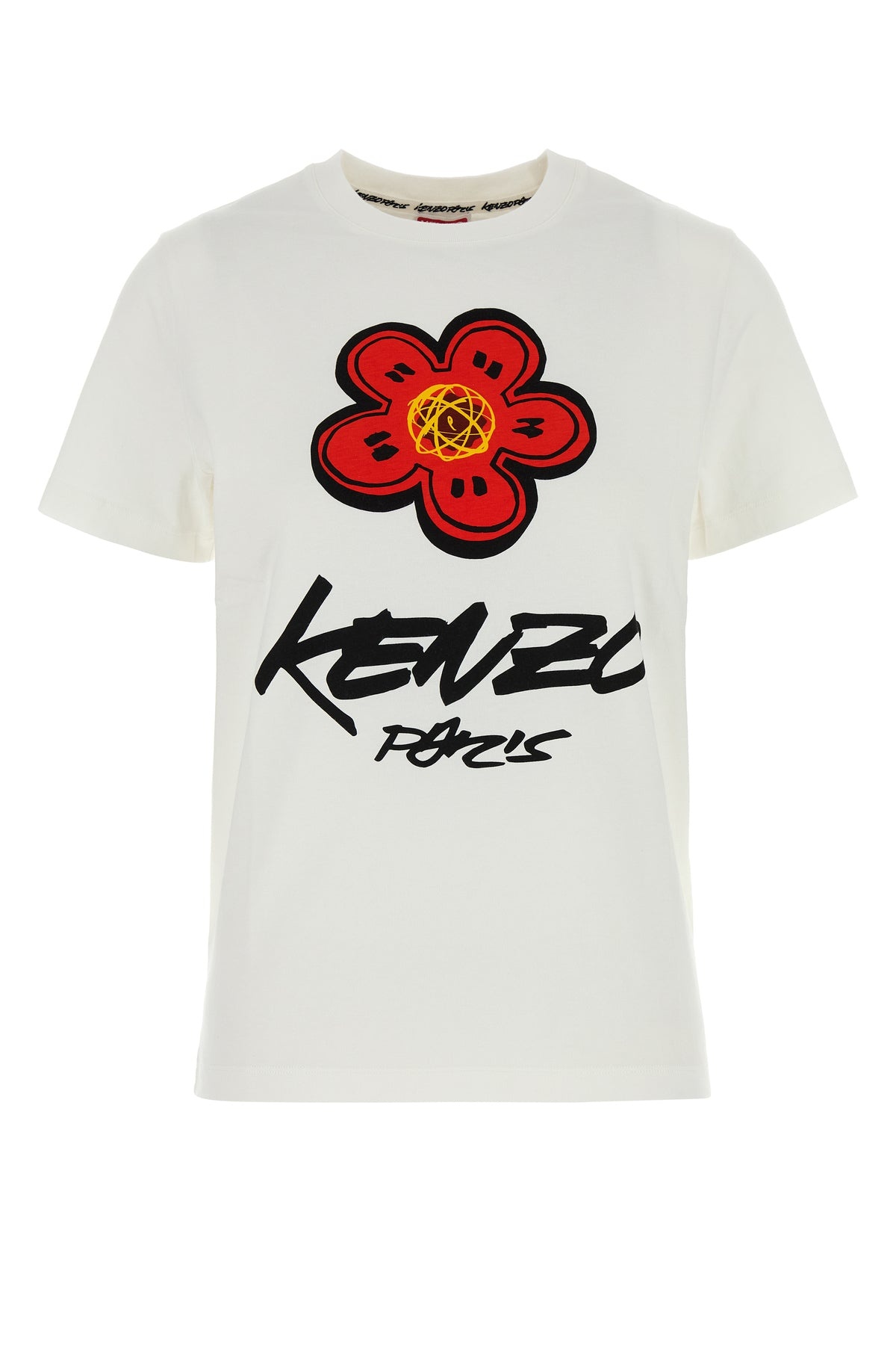 White cotton t-shirt - 1
