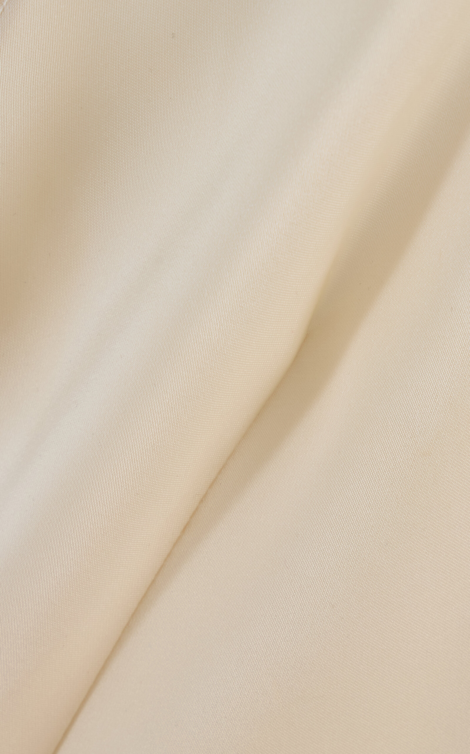 Barb Open Back Satin Midi Slip Dress ivory - 5